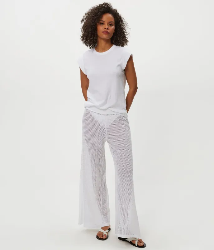 Priscilla Mesh Pant sold by Michael Stars