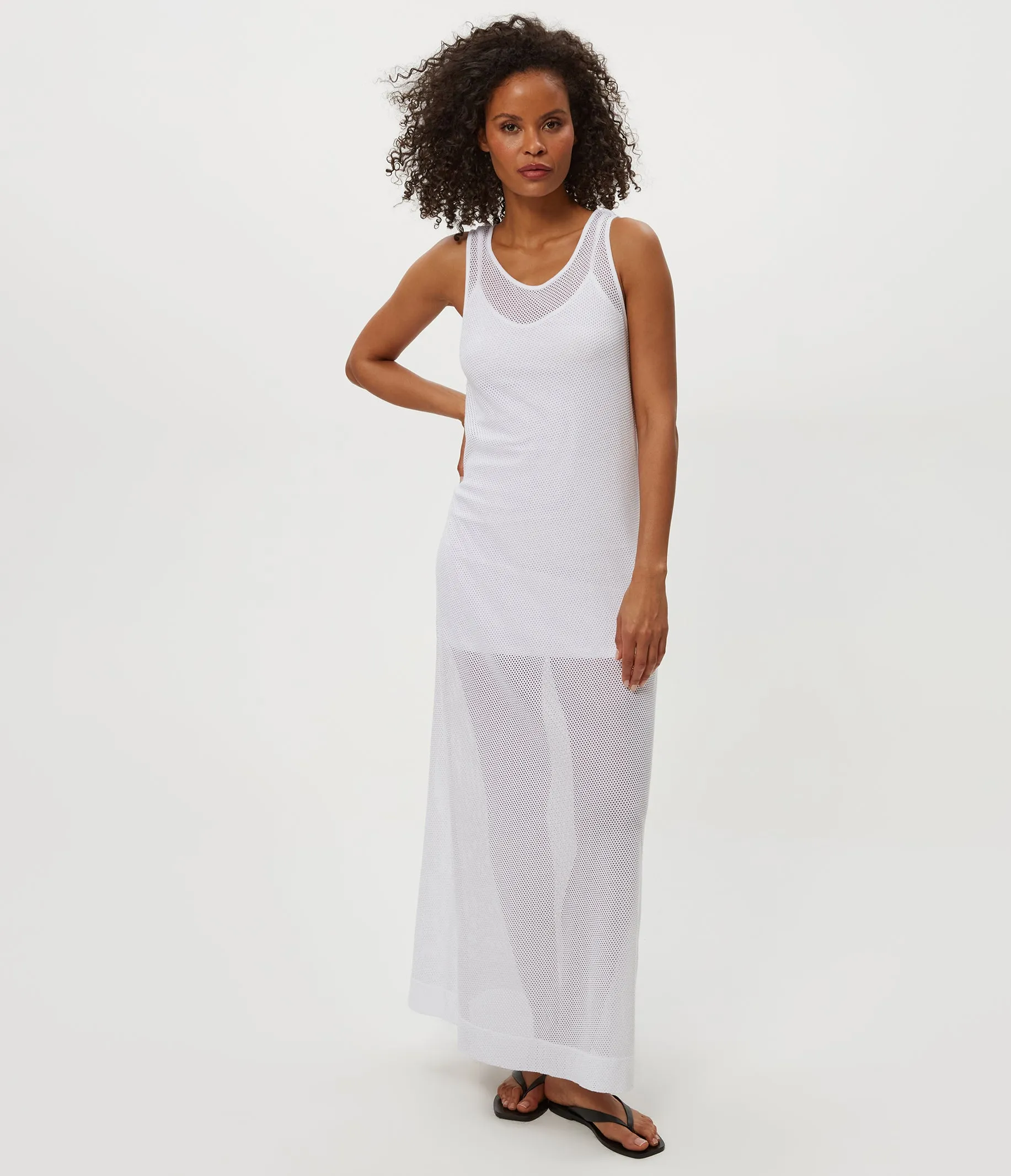 Julianna Mesh Maxi Dress sold by Michael Stars product image thumbnail 2