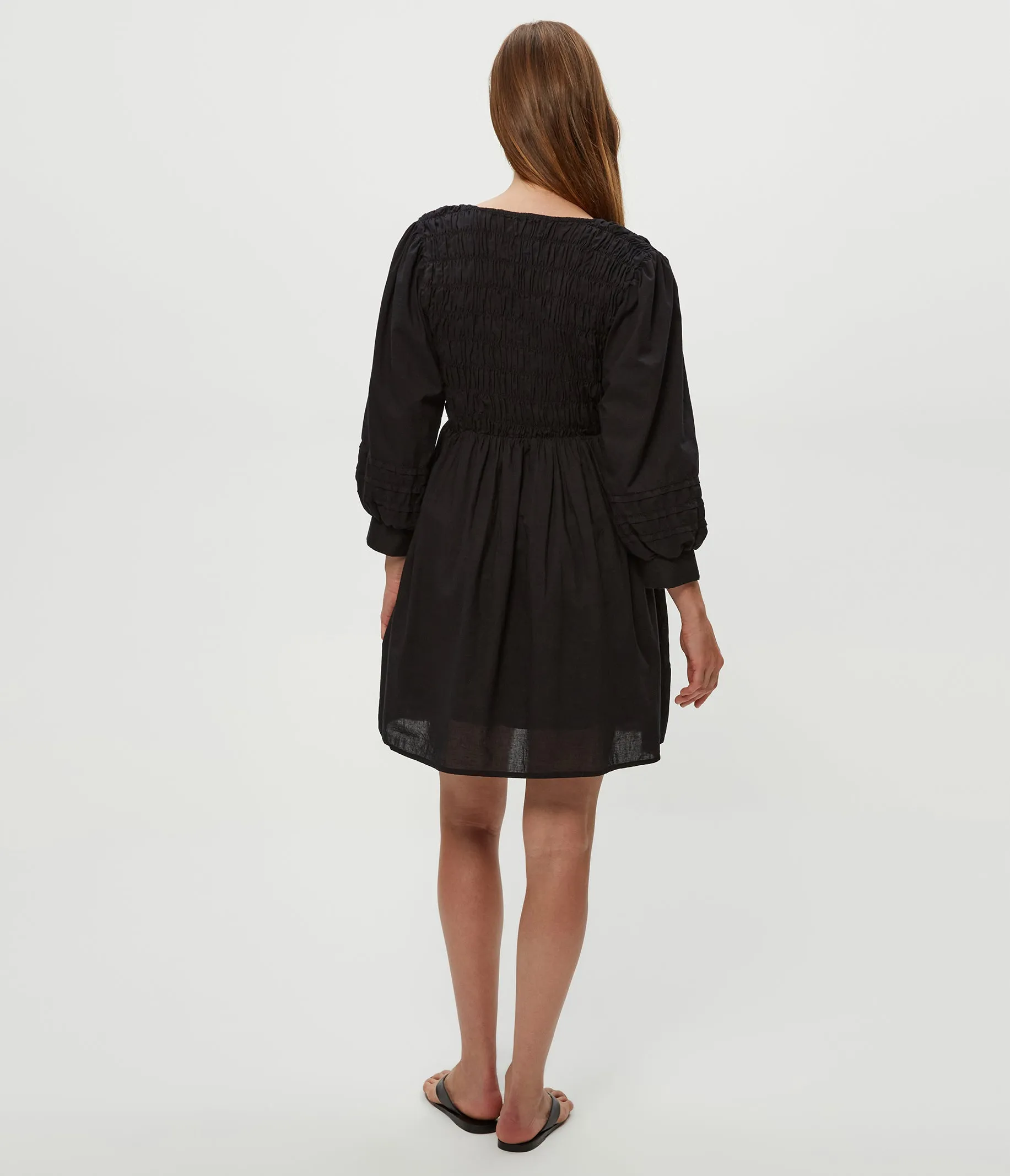 Zuri Smocked Mini Dress sold by Michael Stars product image thumbnail 4