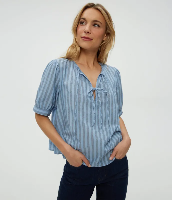 Fawn Puff Sleeve Top sold by Michael Stars