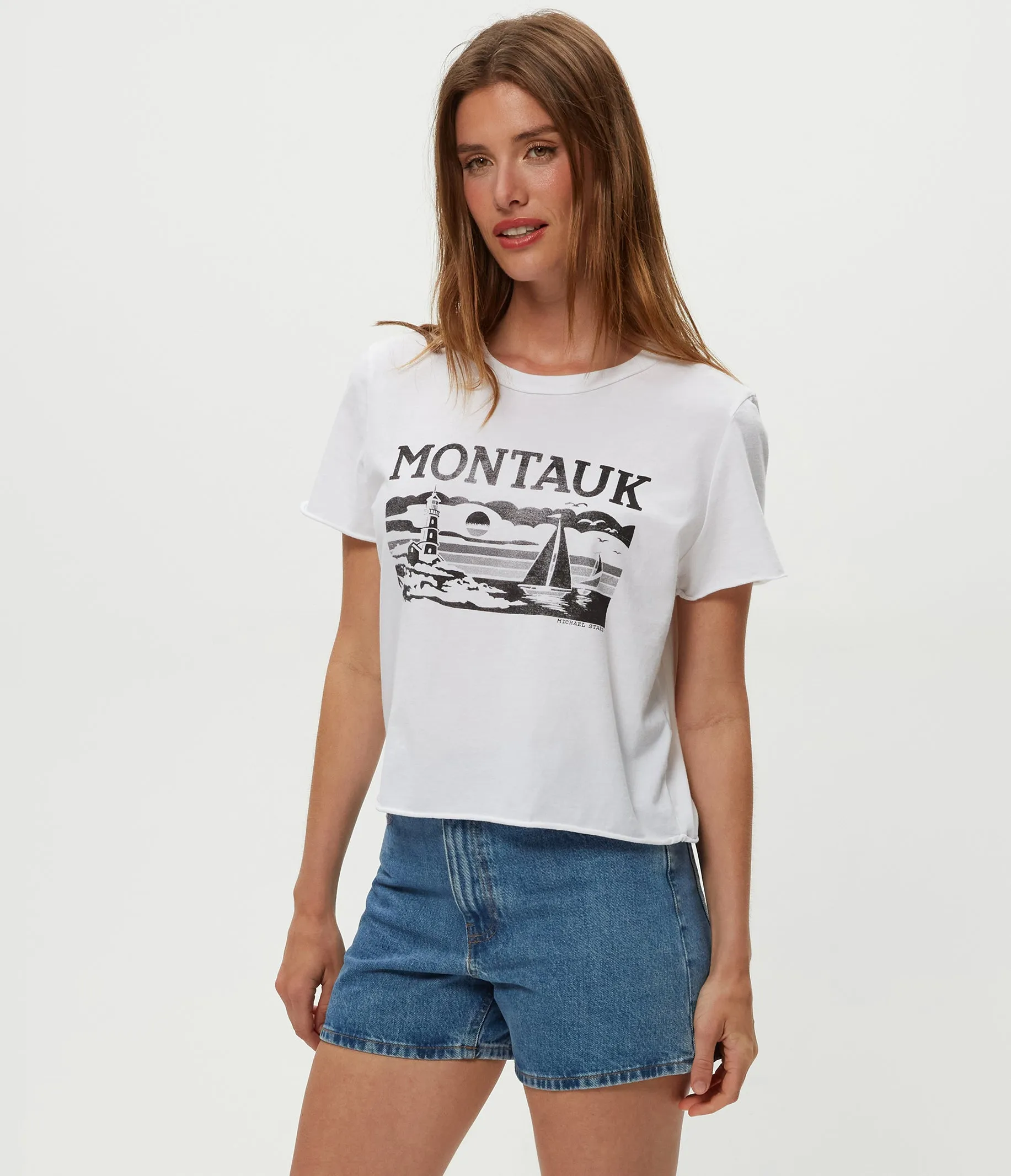 Montauk Tee sold by Michael Stars product image thumbnail 3