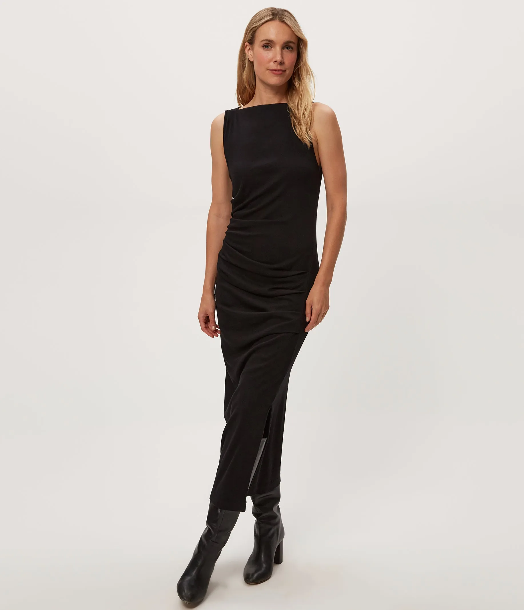Reign Midi Pleated Dress sold by Michael Stars product image thumbnail 2