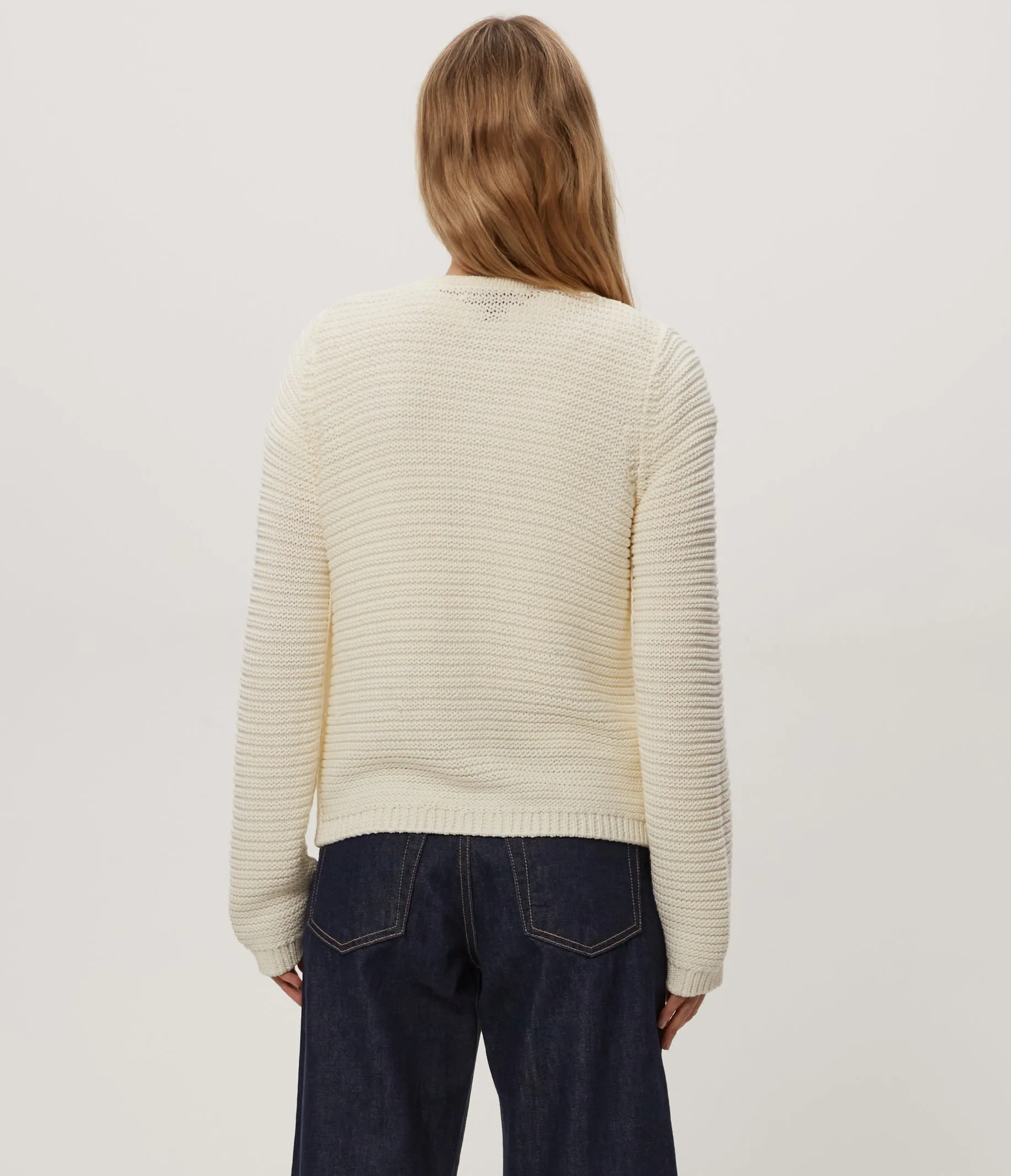 Kaden Crewneck Cardigan sold by Michael Stars product image thumbnail 5