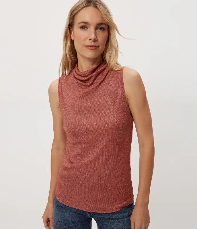 Zira Shine Tank sold by Michael Stars