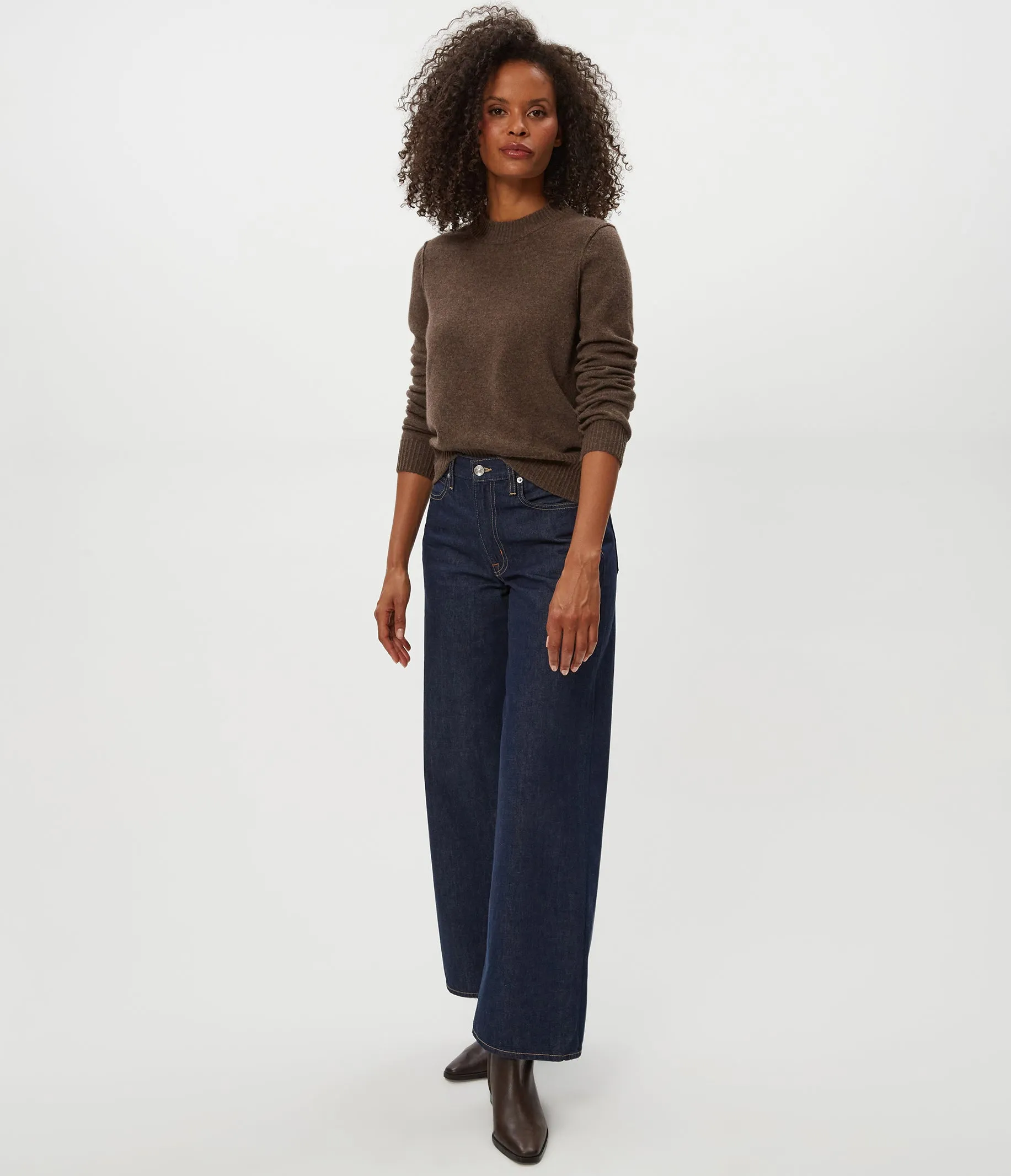 Sophie Crewneck Cashmere Sweater sold by Michael Stars product image thumbnail 2