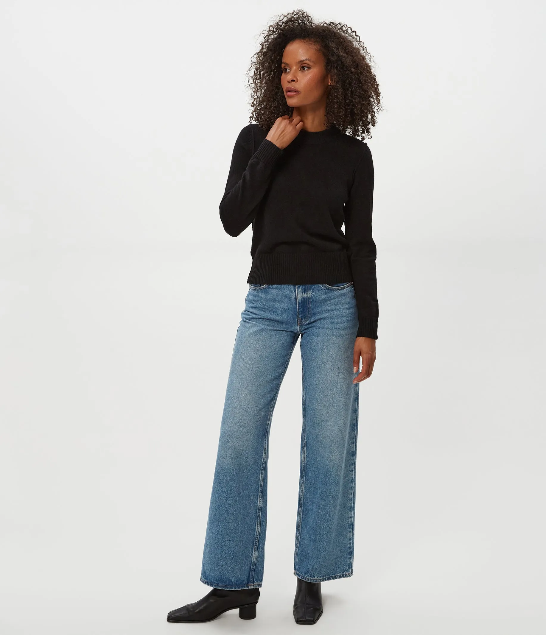 Sophie Crewneck Cashmere Sweater sold by Michael Stars product image thumbnail 5