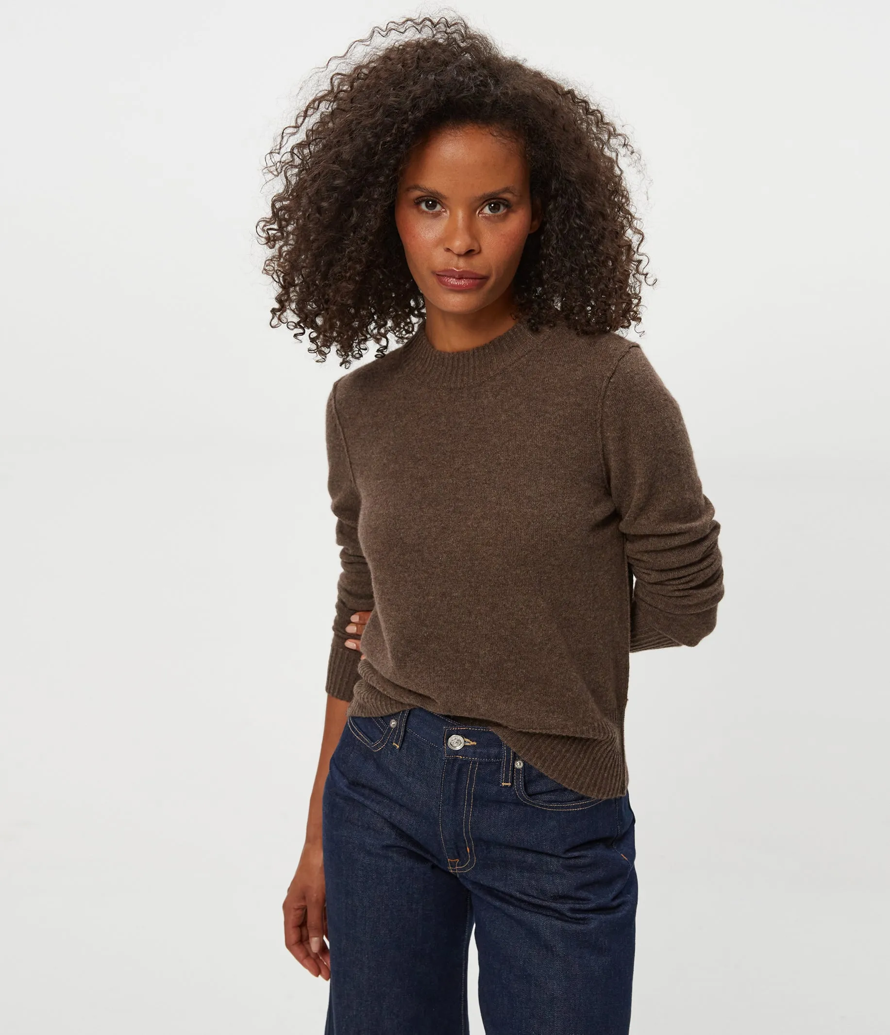 Sophie Crewneck Cashmere Sweater sold by Michael Stars