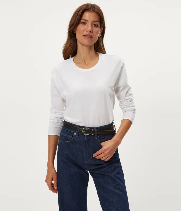 Aiko Crewneck Long Sleeve Tee sold by Michael Stars