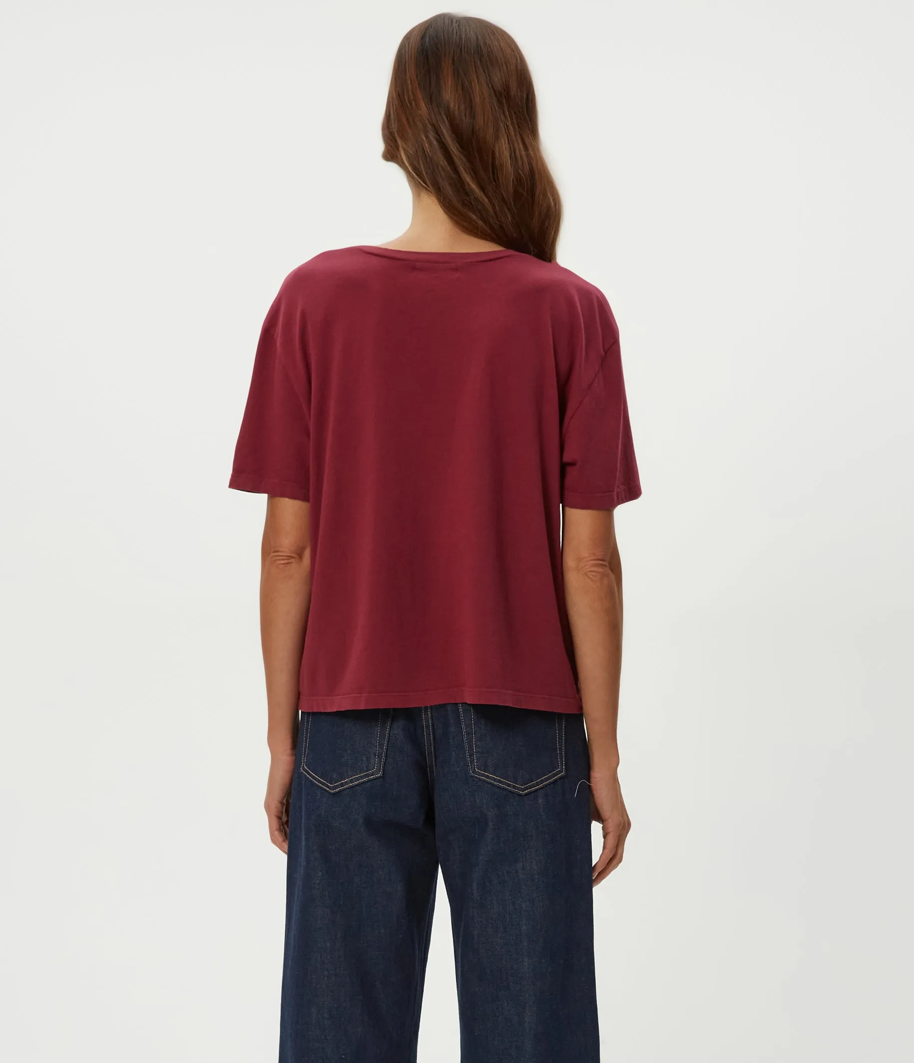 Nina Crewneck Tee sold by Michael Stars product image thumbnail 4