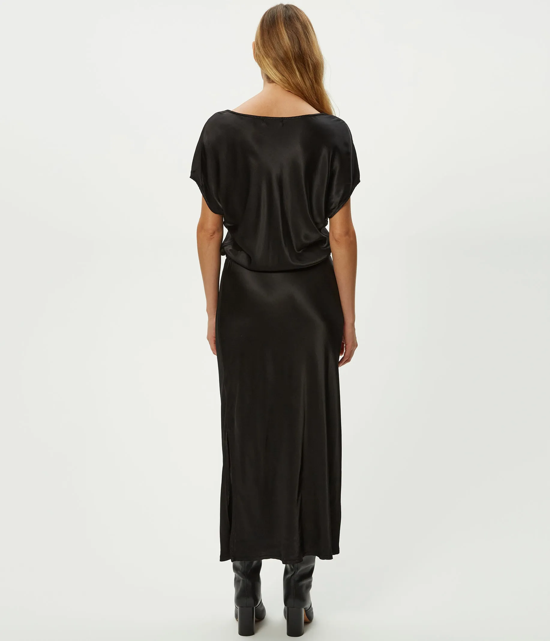 Karter Satin Midi Dress sold by Michael Stars product image thumbnail 5