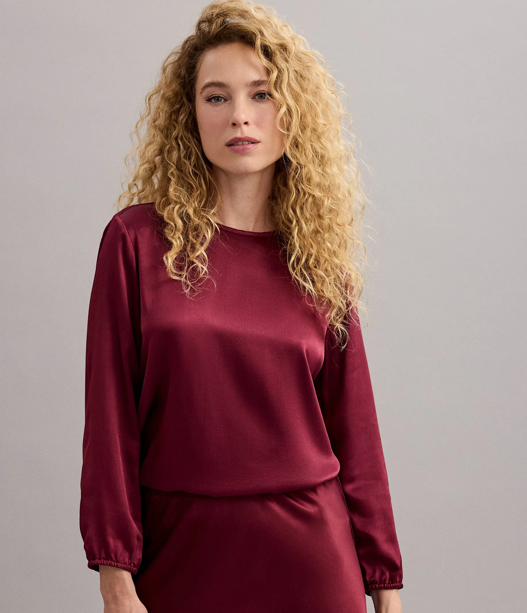 Lali Satin Top sold by Michael Stars