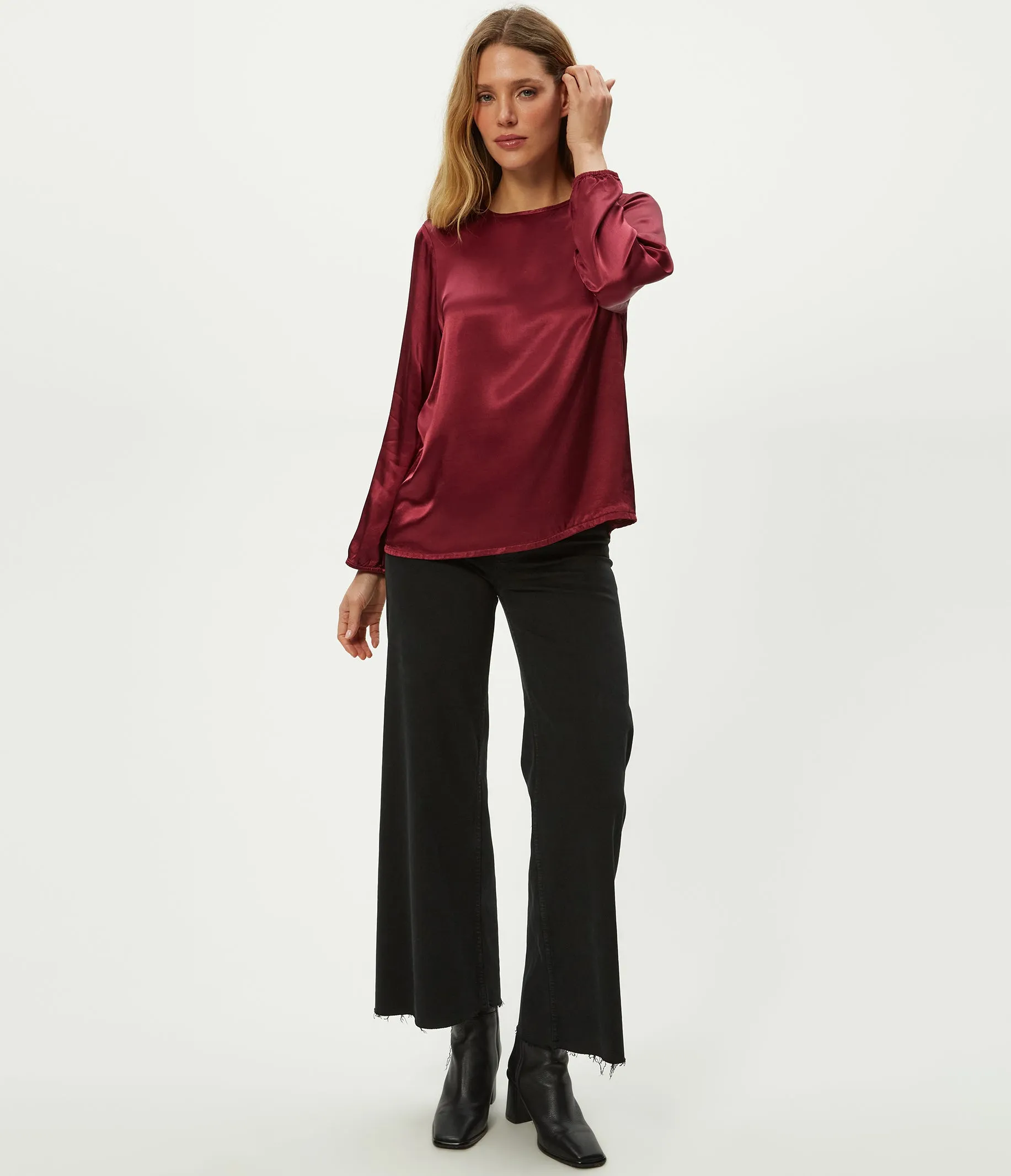 Lali Satin Top sold by Michael Stars product image thumbnail 3