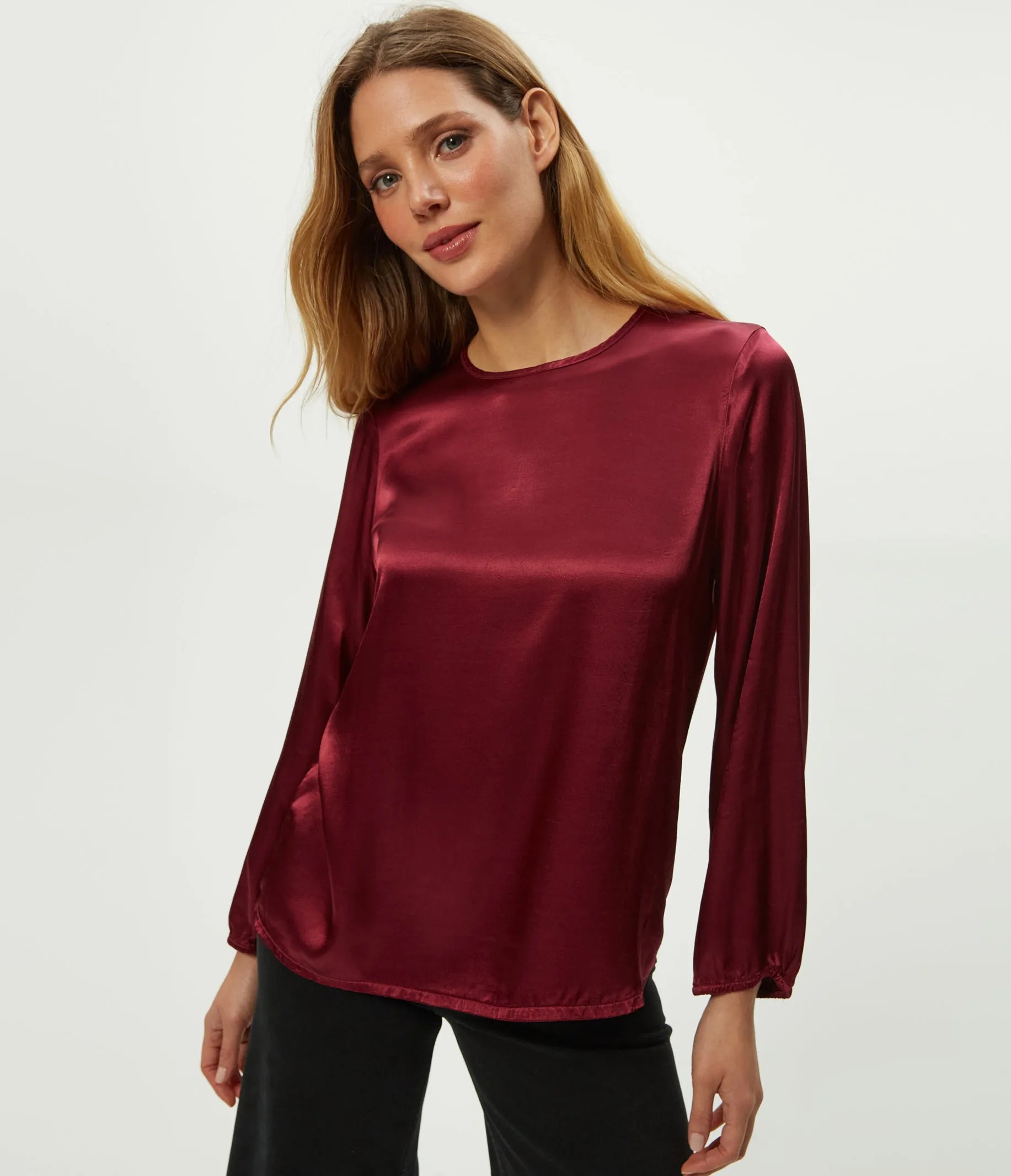 Lali Satin Top sold by Michael Stars product image thumbnail 2