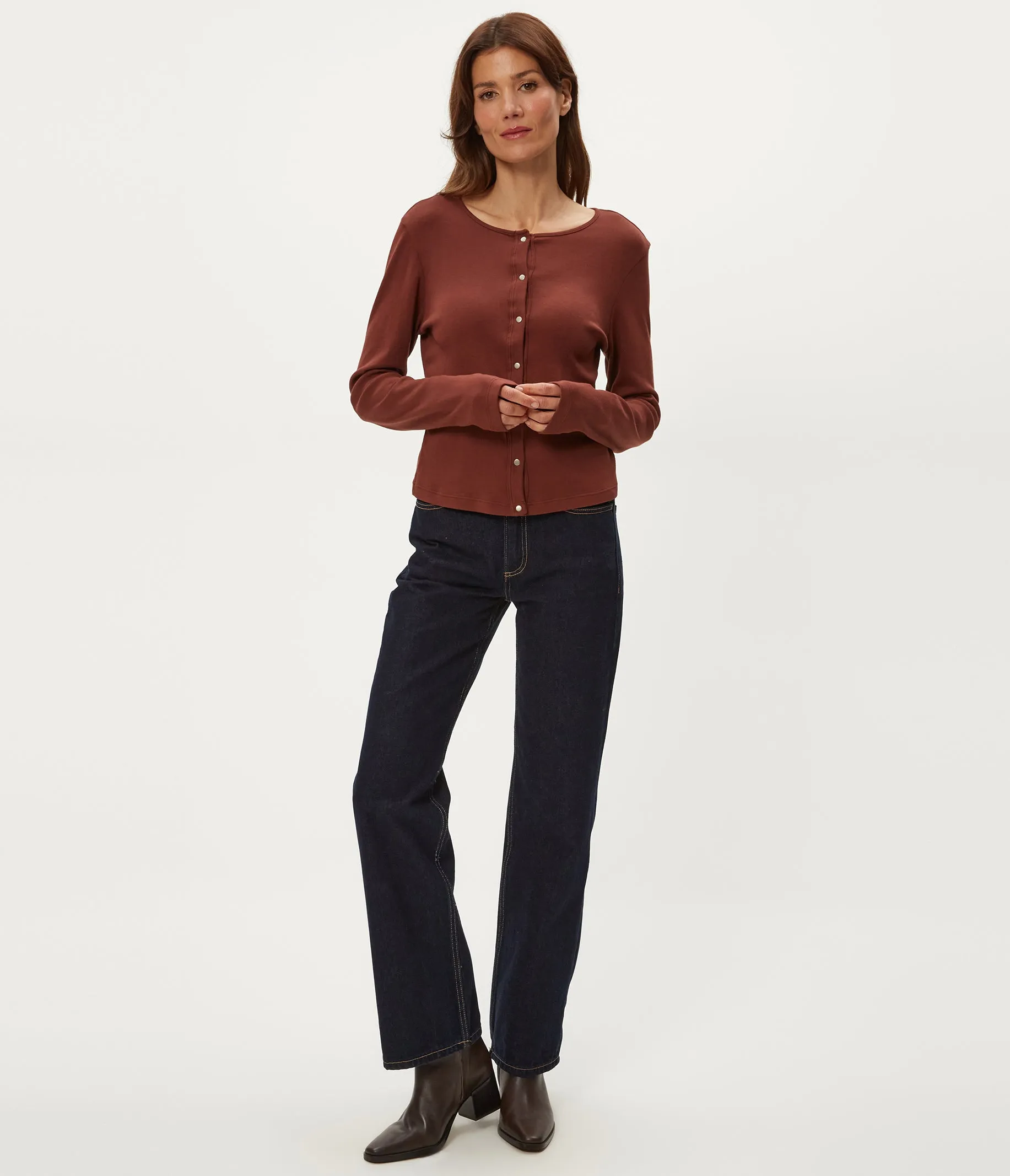 Trixie Cardigan sold by Michael Stars product image thumbnail 2