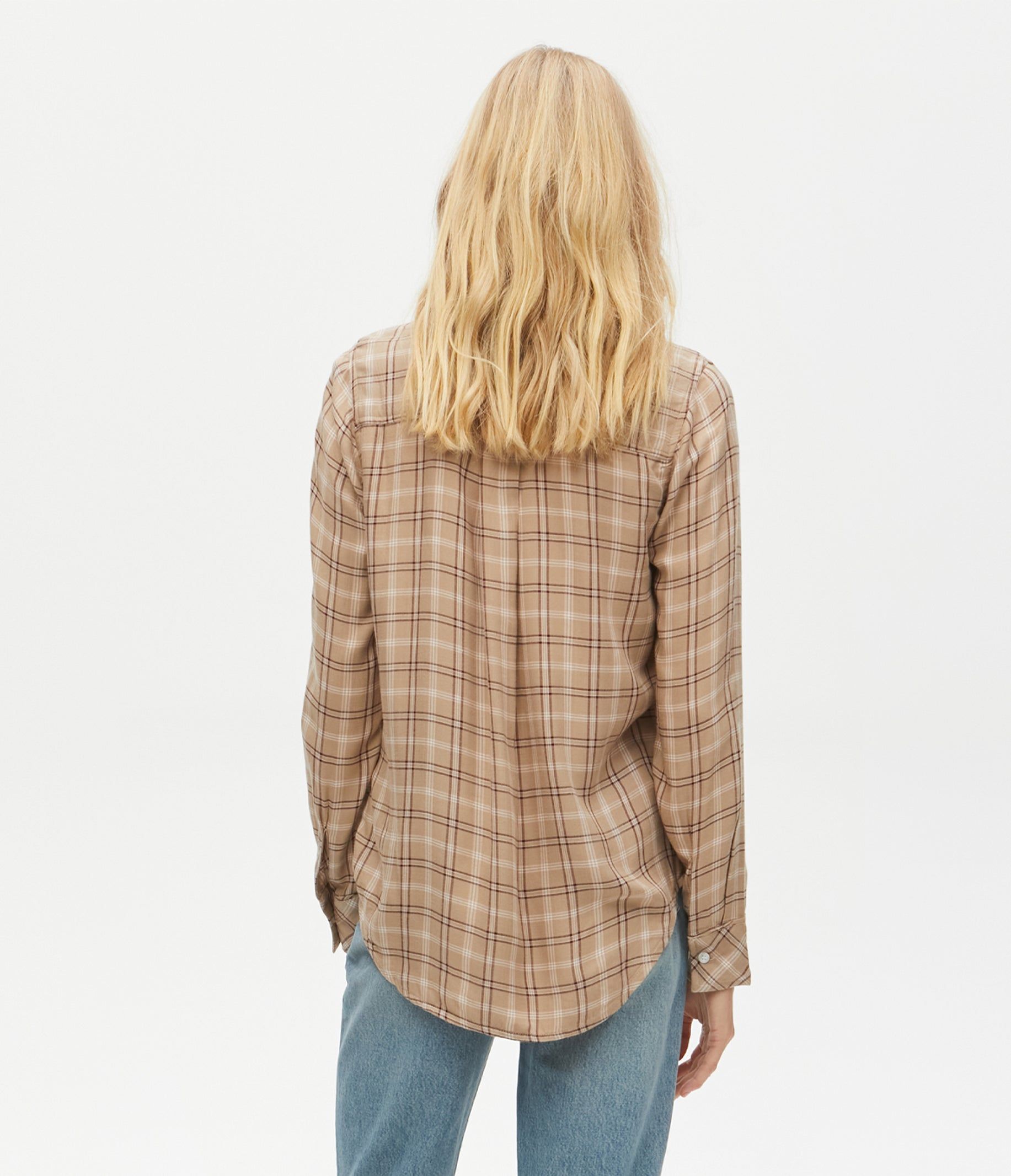 Shea Plaid Button Down Shirt sold by Michael Stars product image thumbnail 9
