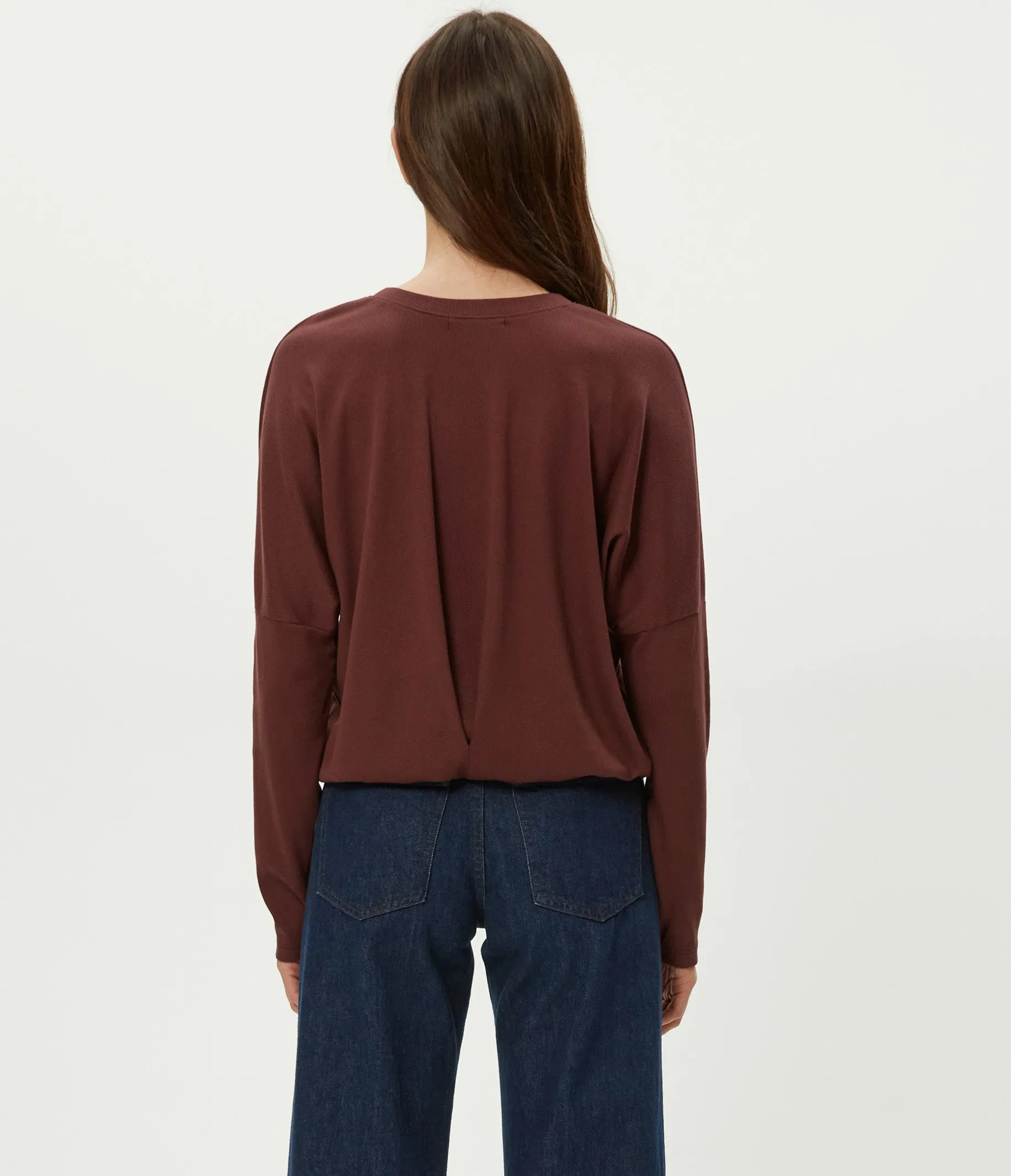 Kaley Crewneck Tee sold by Michael Stars product image thumbnail 4