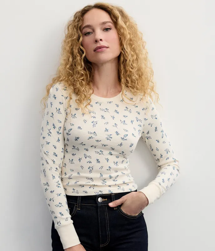 Palmer Printed Cropped Tee sold by Michael Stars