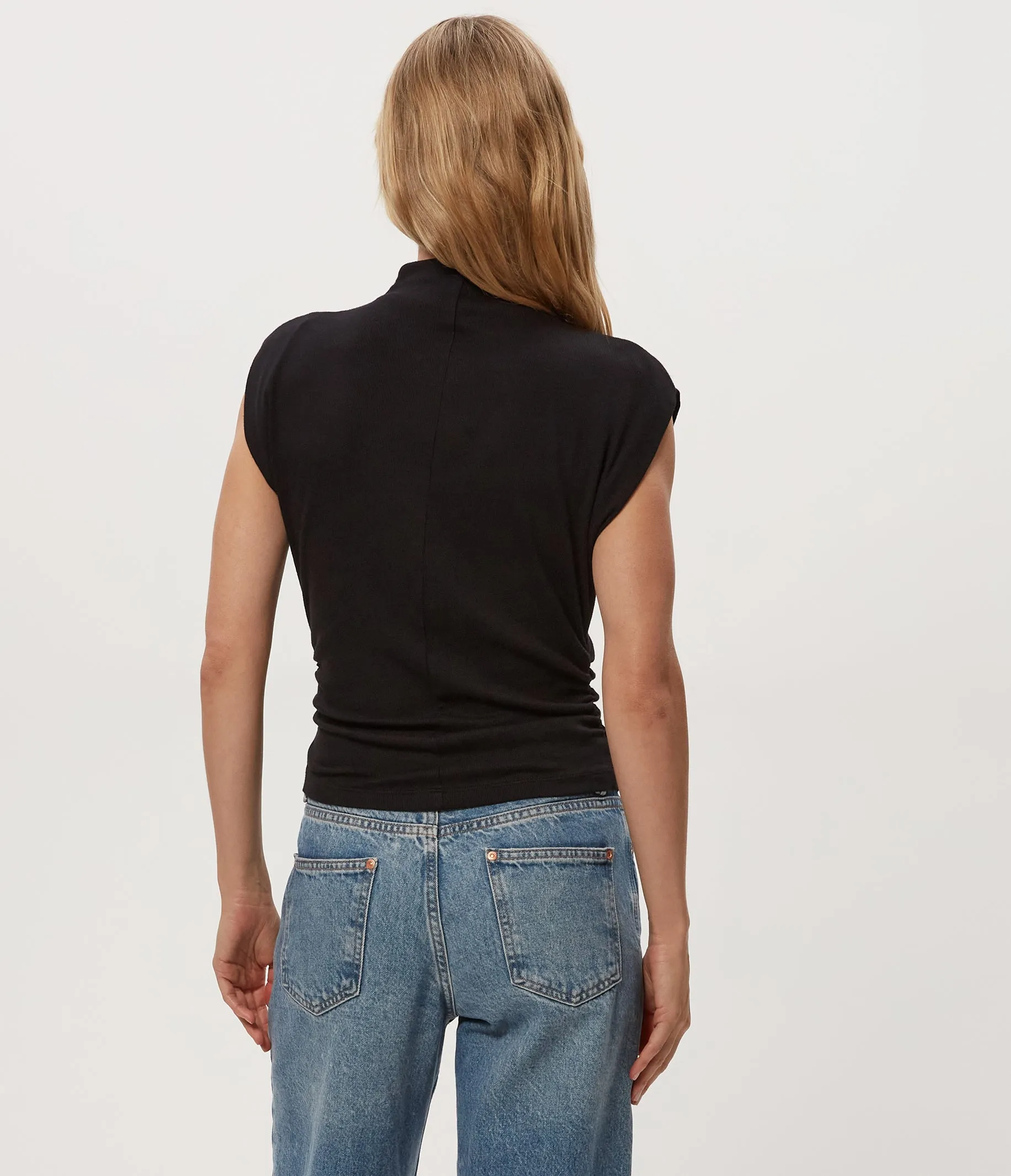 Amara Power Shoulder Tee sold by Michael Stars product image thumbnail 4