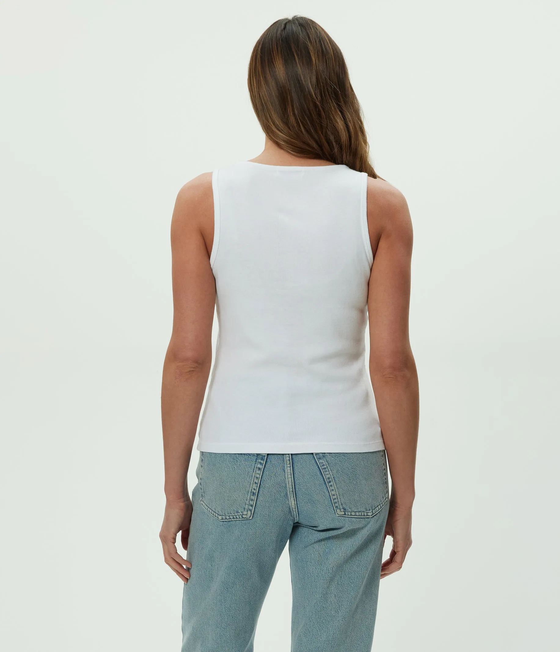 Brandy Henley Tank sold by Michael Stars product image thumbnail 4