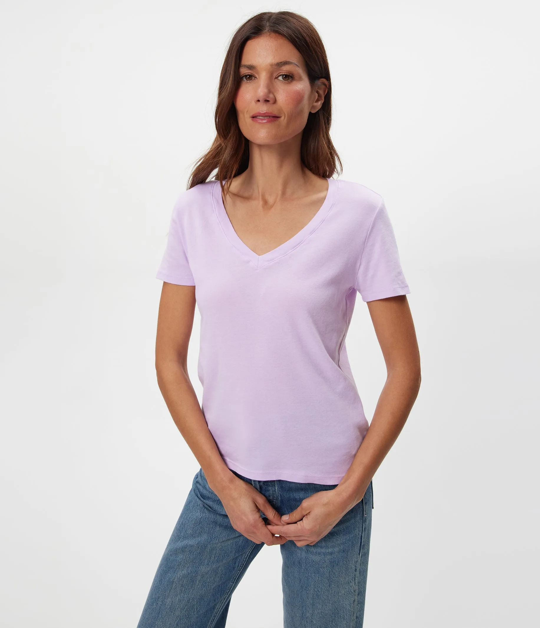 Dylan V-Neck Tee sold by Michael Stars