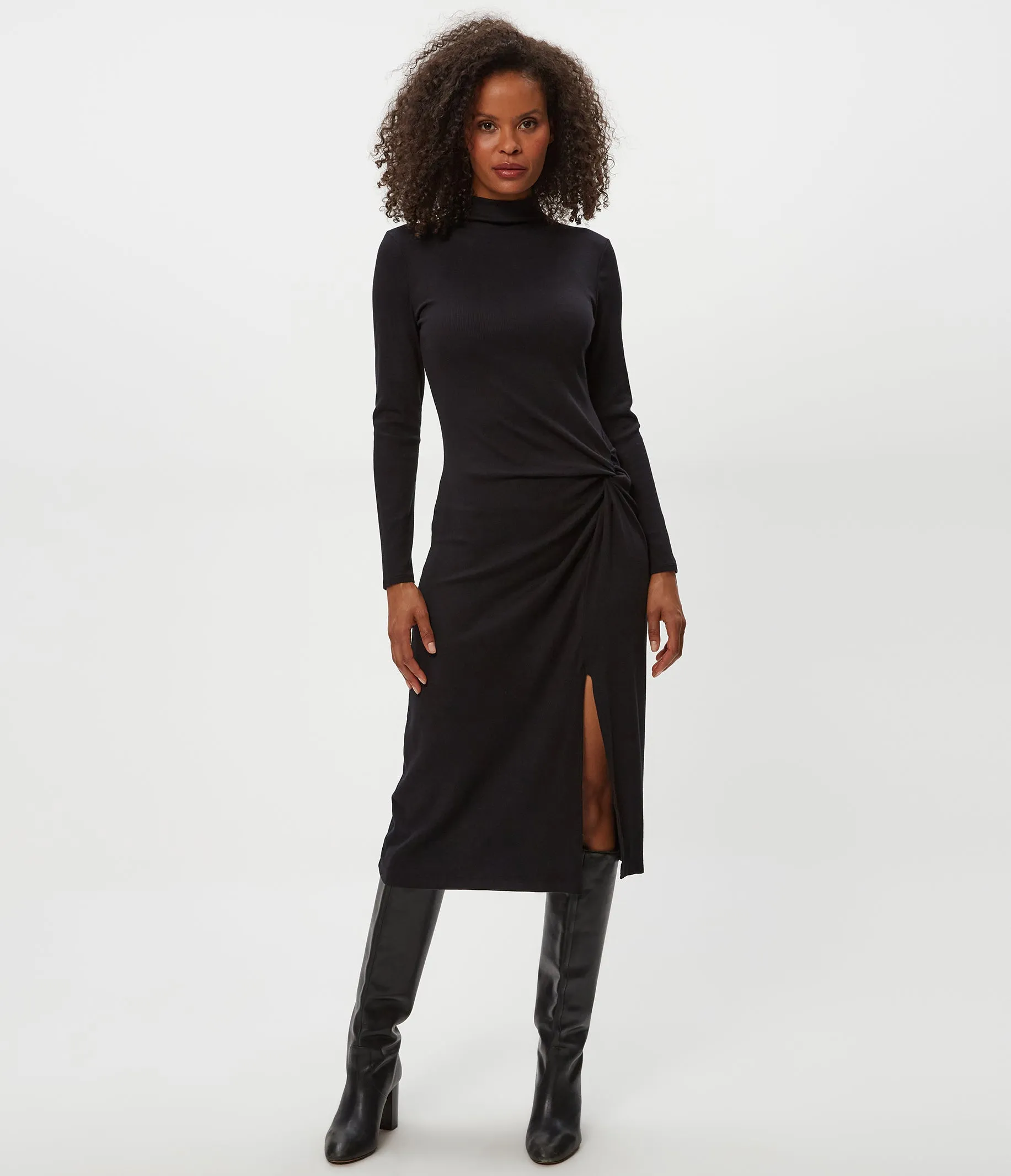 Petite Tish Mock Neck Midi Dress sold by Michael Stars