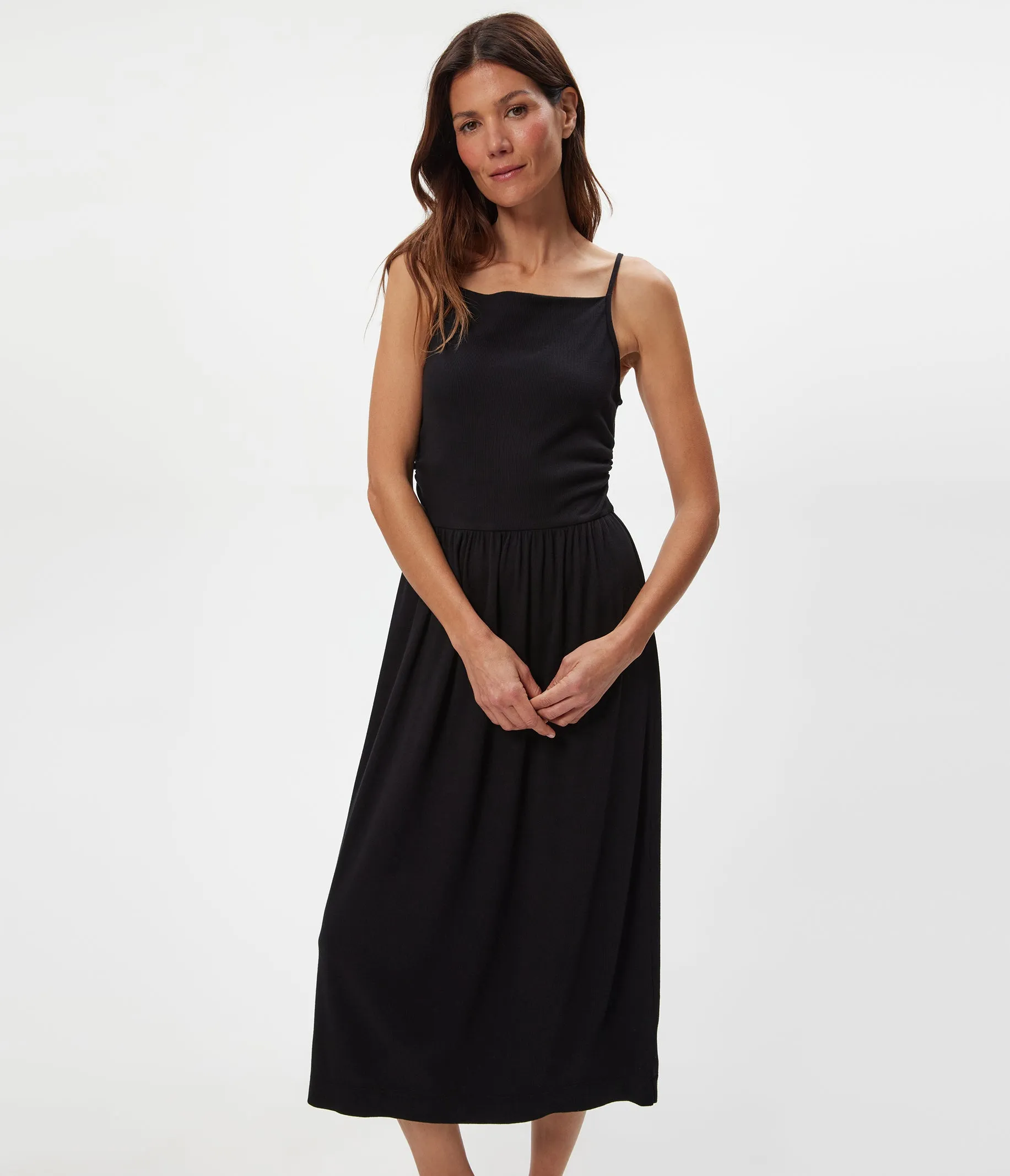 Petite Square Neck Midi Dress sold by Michael Stars