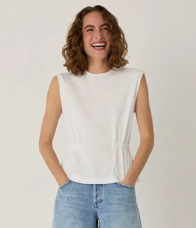 Rochel Peplum Tank made by Michael Stars