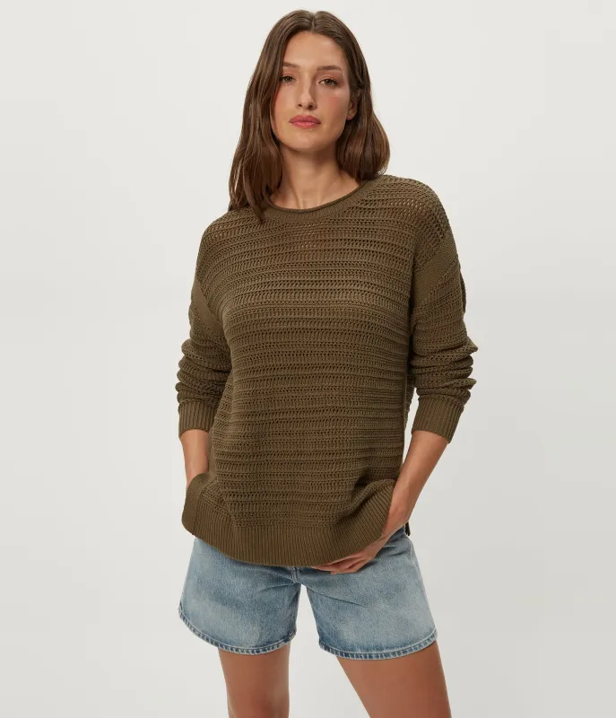 Kaylin Relaxed Pullover made by Michael Stars