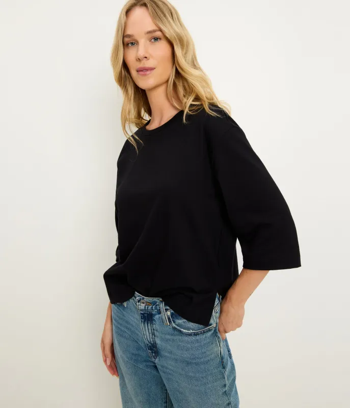 Sharona 3/4 Sleeve Tee made by Michael Stars