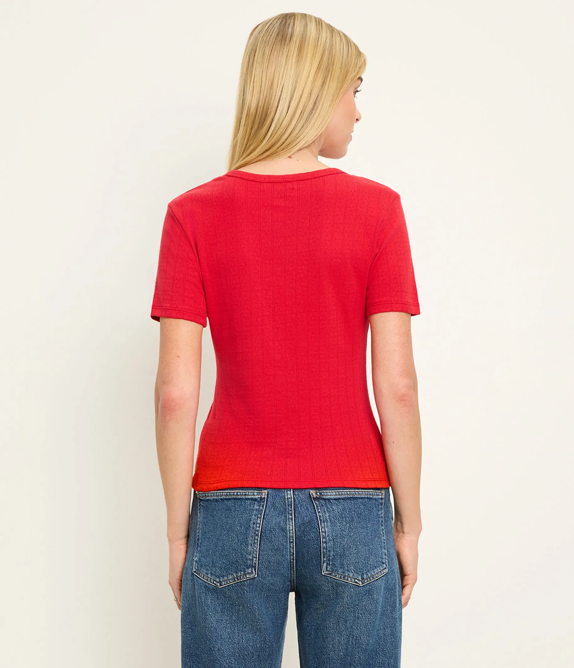 Cecile Crewneck Tee sold by Michael Stars product image thumbnail 4