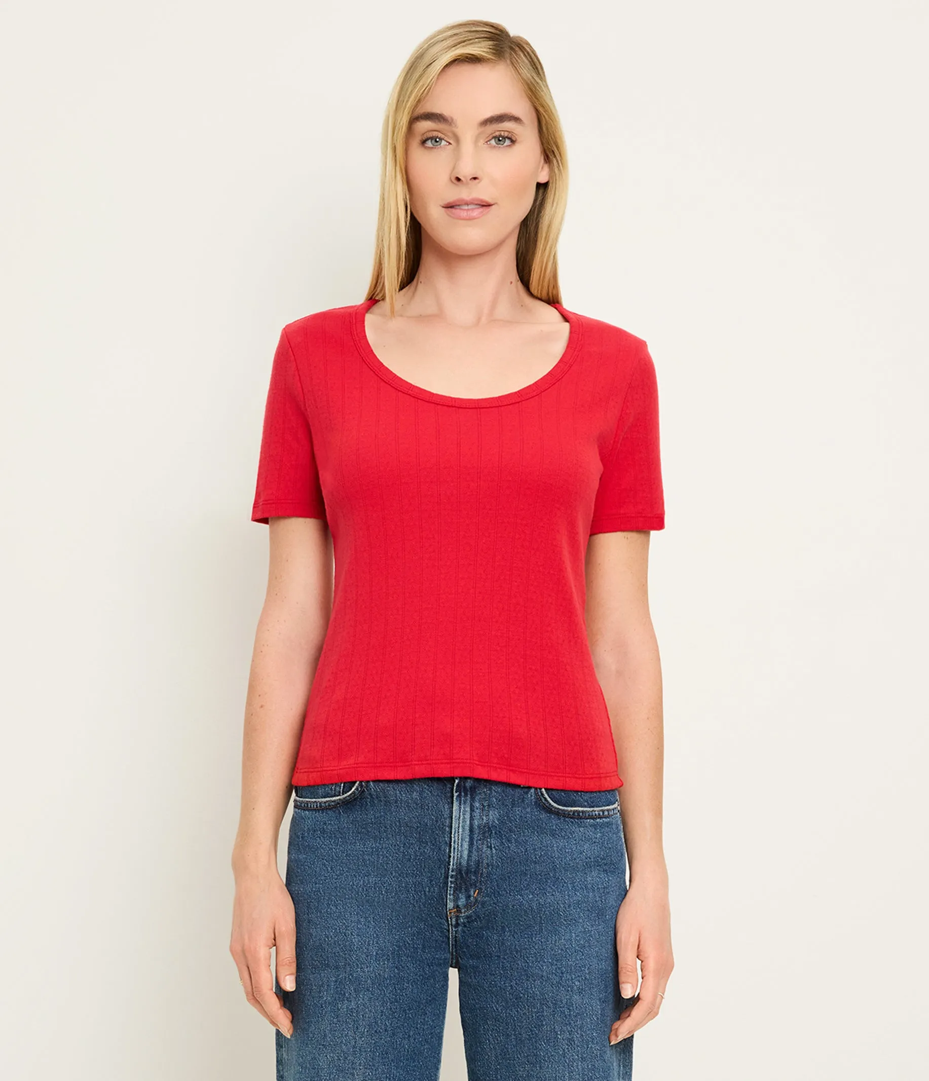 Cecile Crewneck Tee sold by Michael Stars product image thumbnail 3