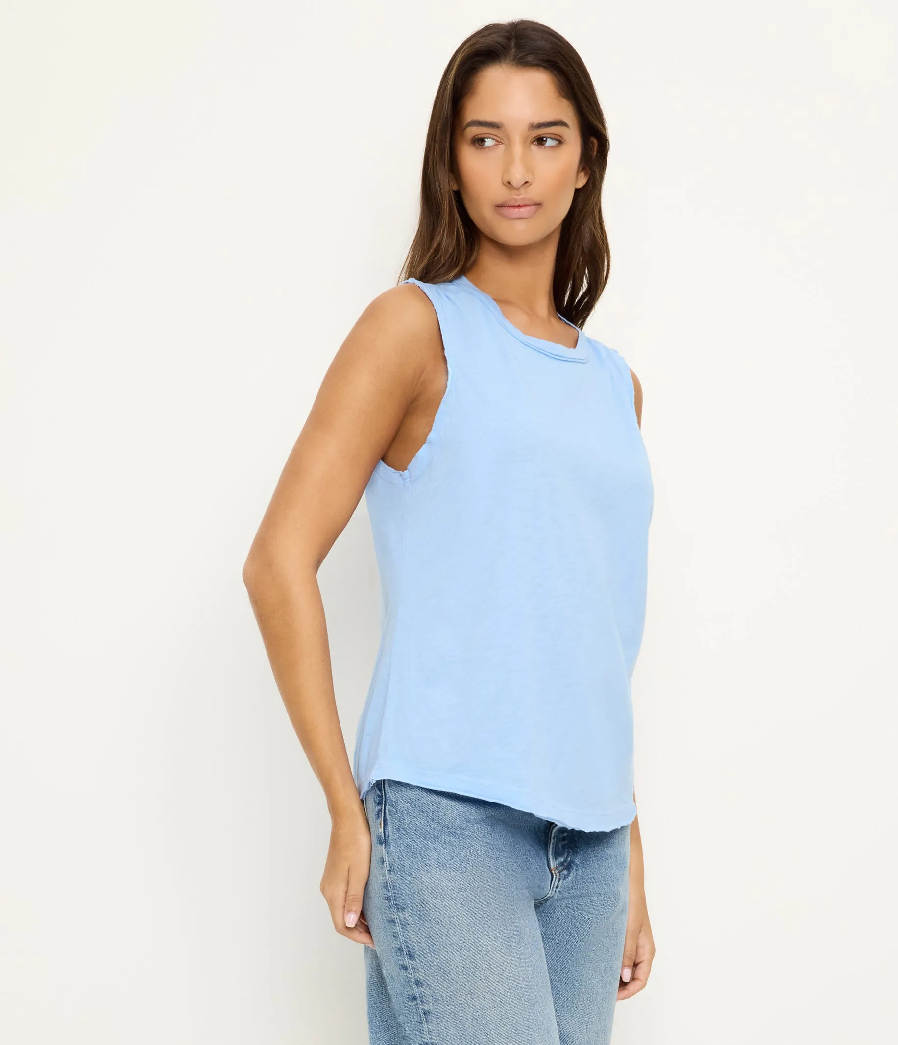 June Supima Tank sold by Michael Stars product image thumbnail 3