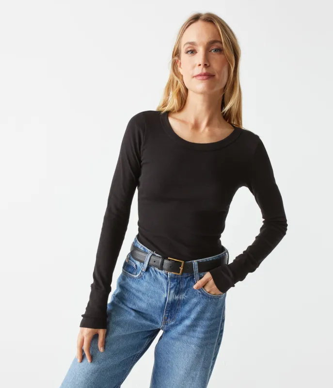 Legacy Supima Tee with Raw Edge sold by Michael Stars