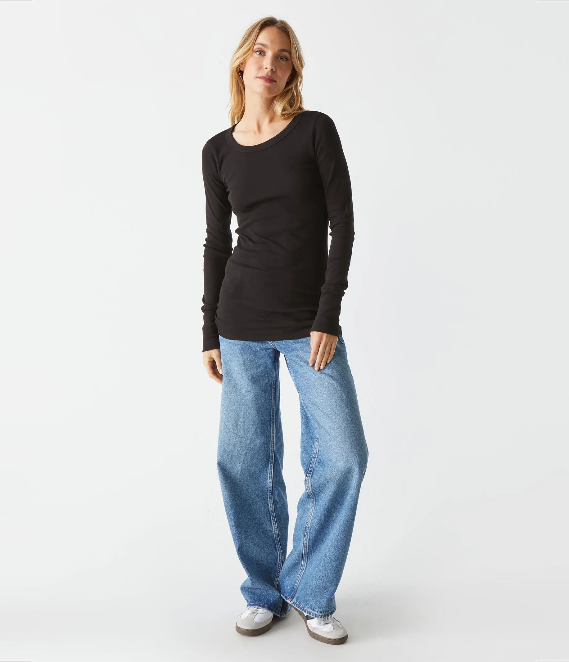 Legacy Supima Tee with Raw Edge sold by Michael Stars product image thumbnail 2