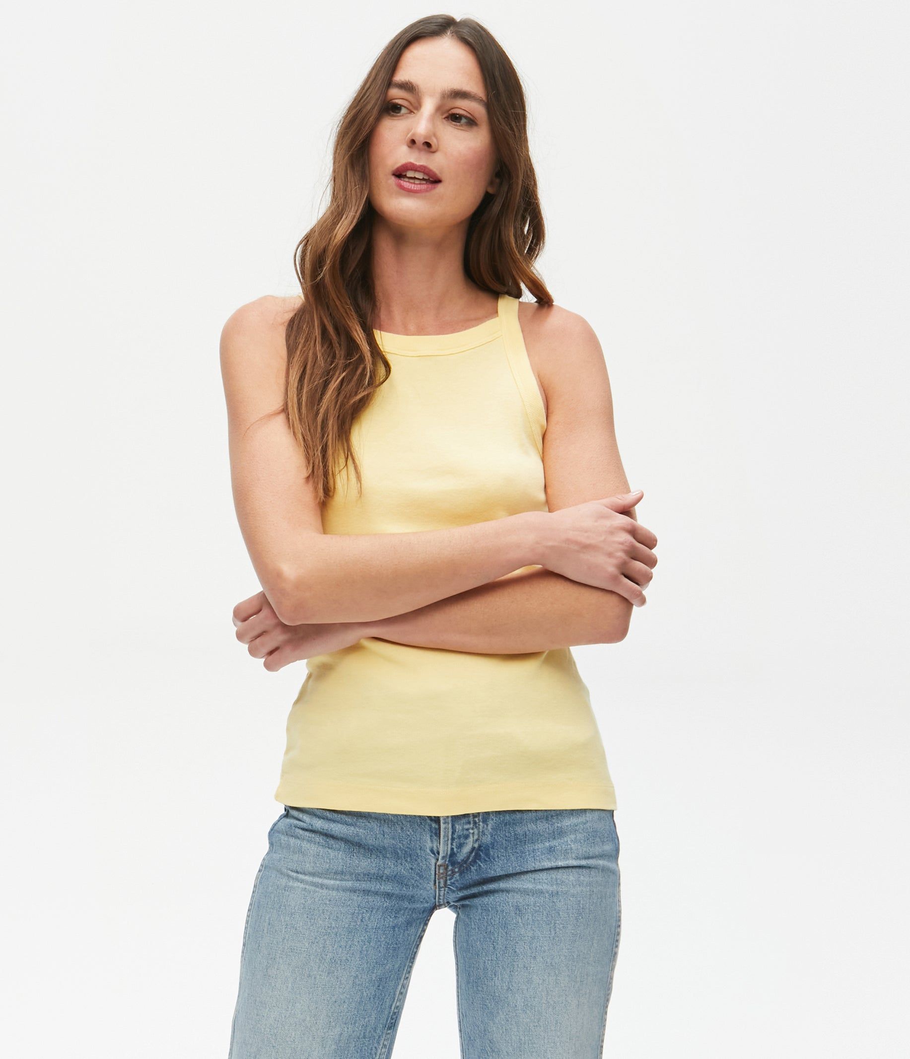 Aria Halter Tank sold by Michael Stars product image thumbnail 5