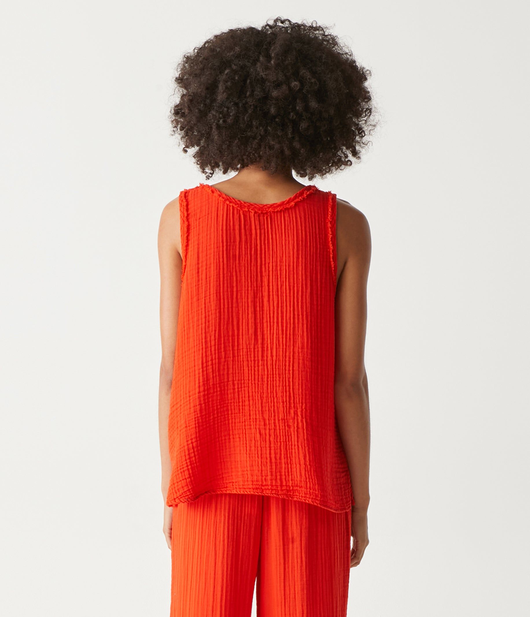 Tammy Gauze Tank sold by Michael Stars product image thumbnail 4