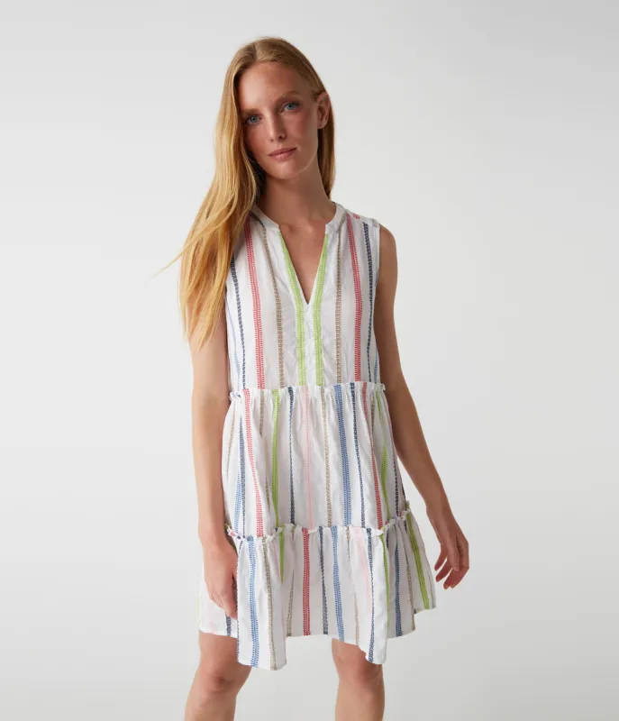 Anna Tiered Dress sold by Michael Stars