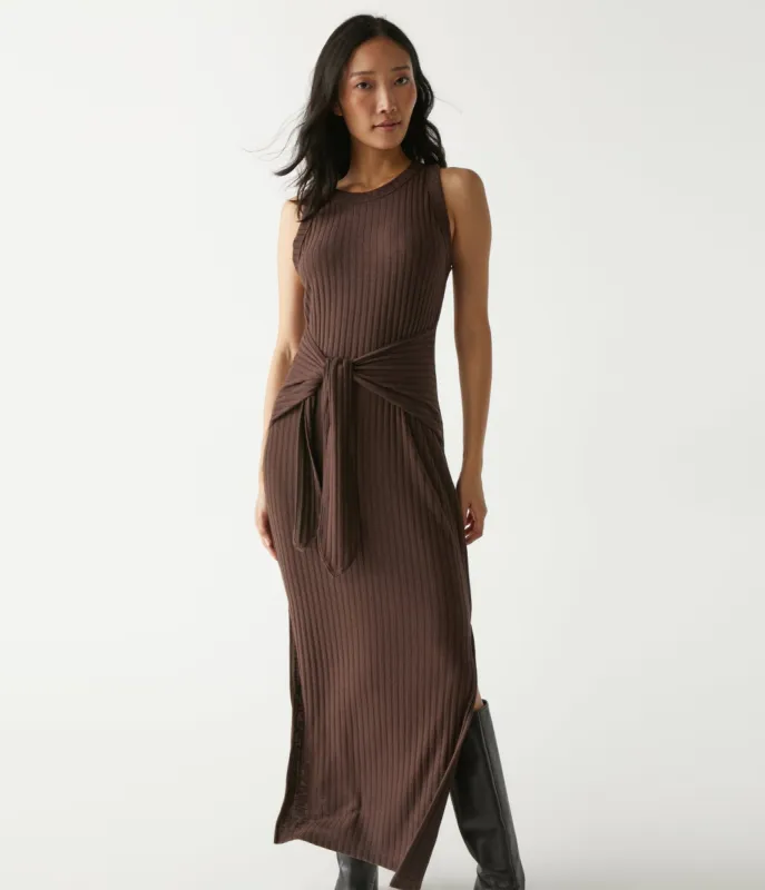 Solana Ribbed Maxi Dress sold by Michael Stars