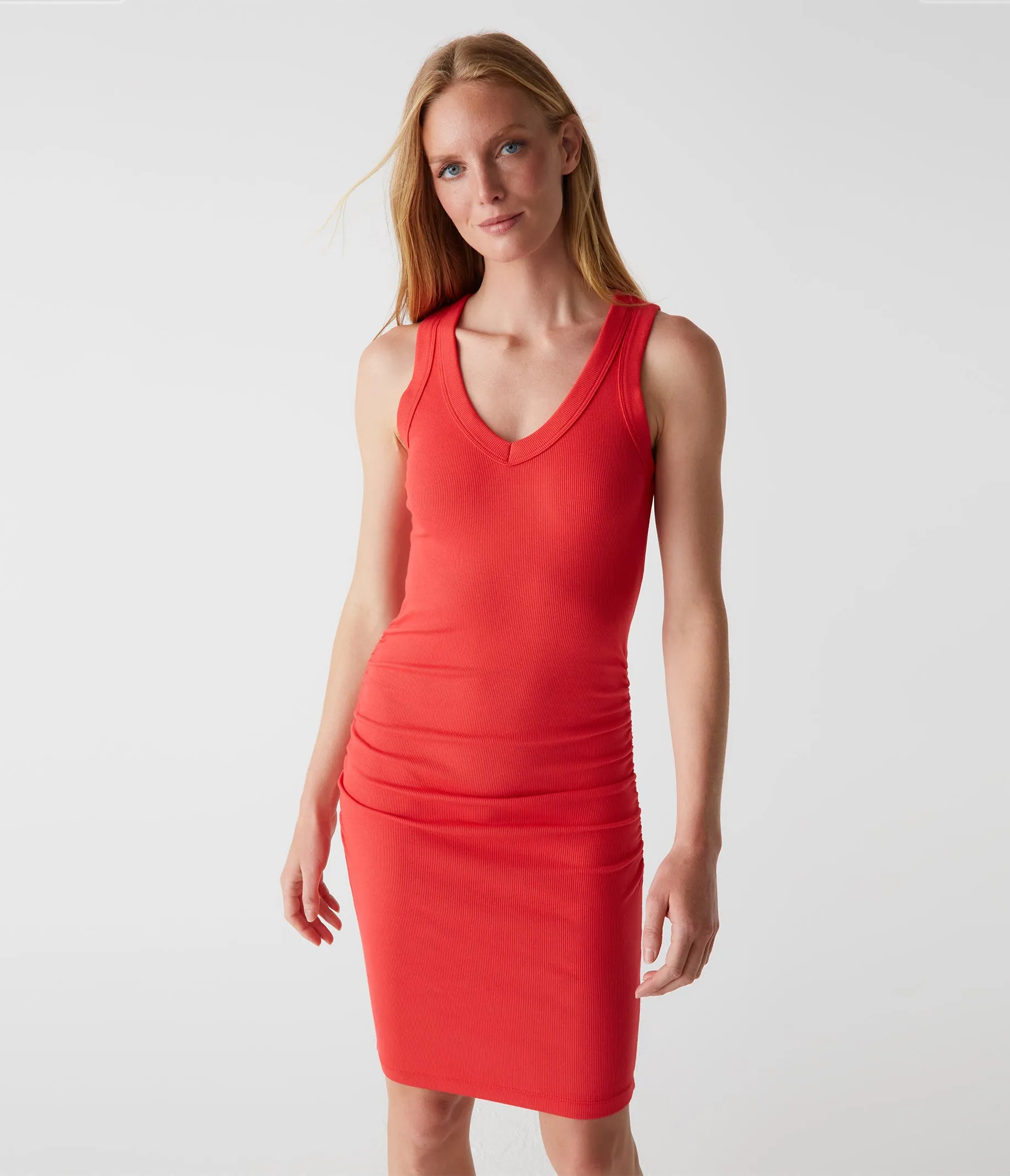 Esme Ribbed Dress sold by Michael Stars product image thumbnail 4