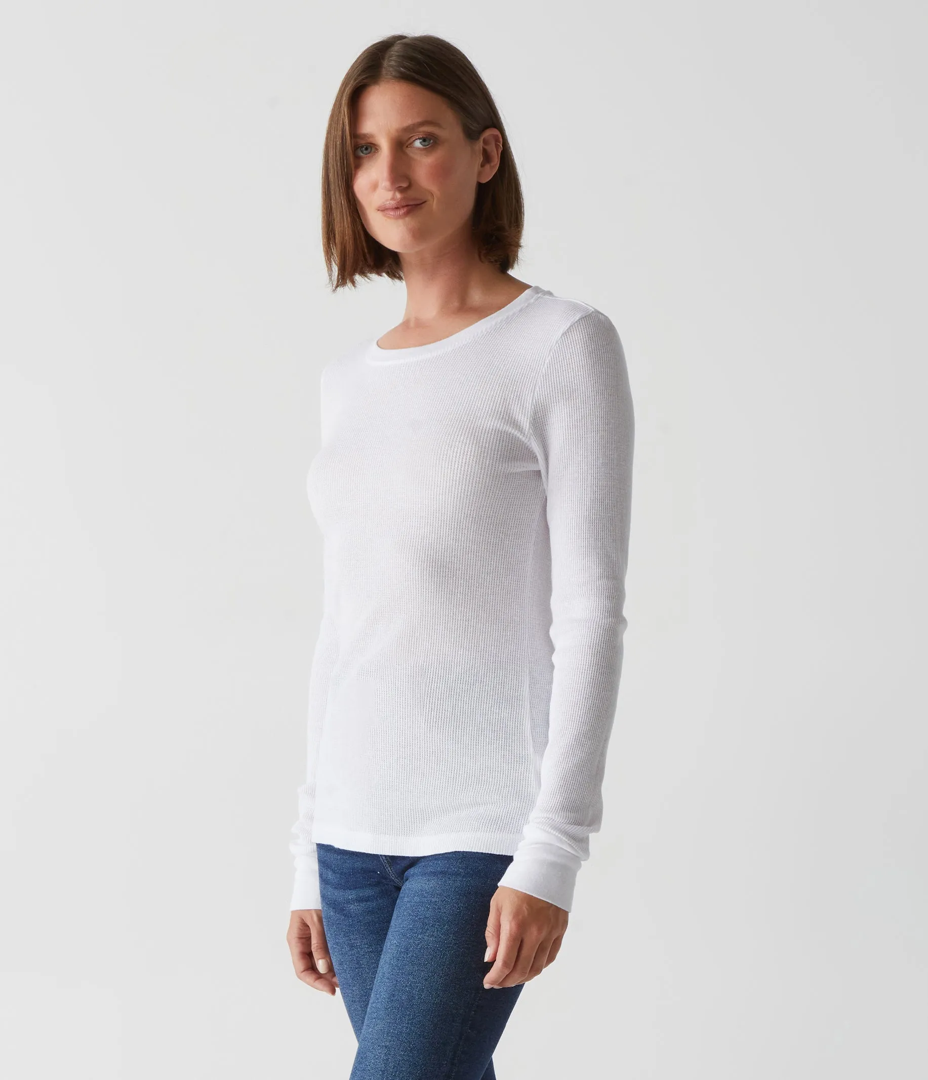 Juliet Thermal Tee sold by Michael Stars product image thumbnail 3