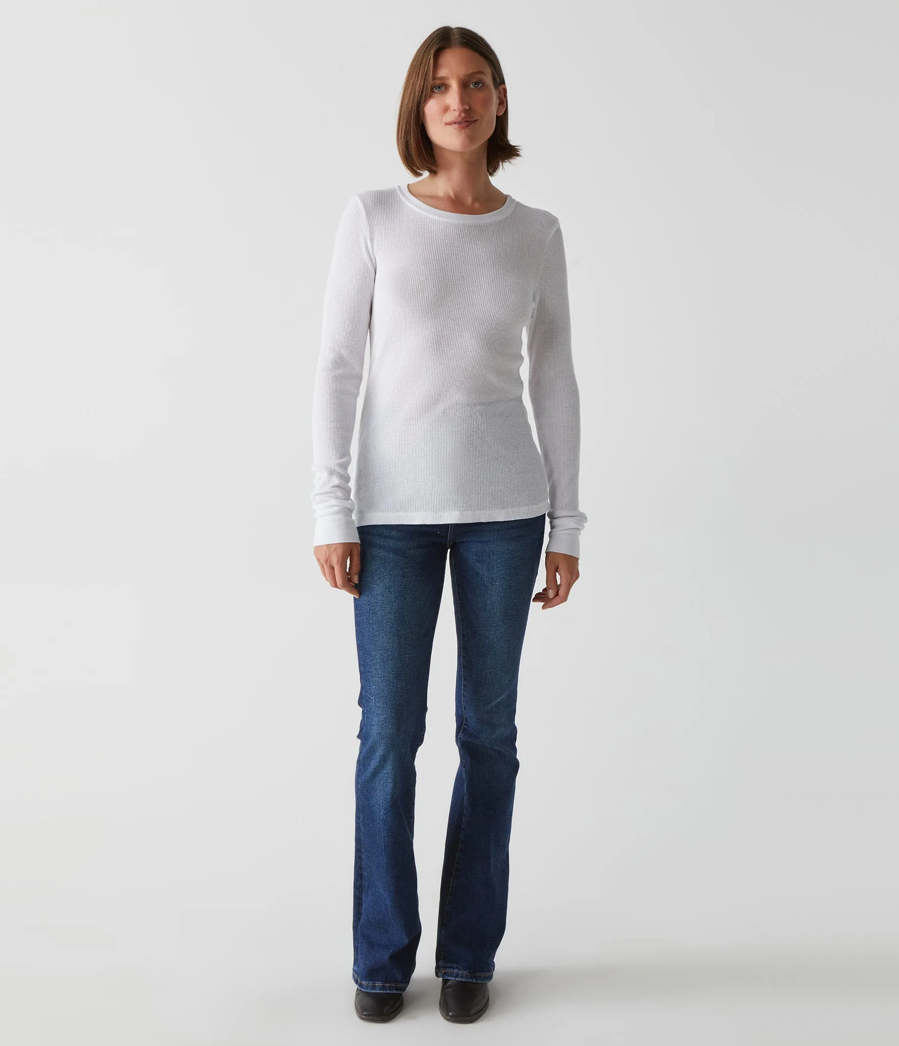 Juliet Thermal Tee sold by Michael Stars product image thumbnail 2