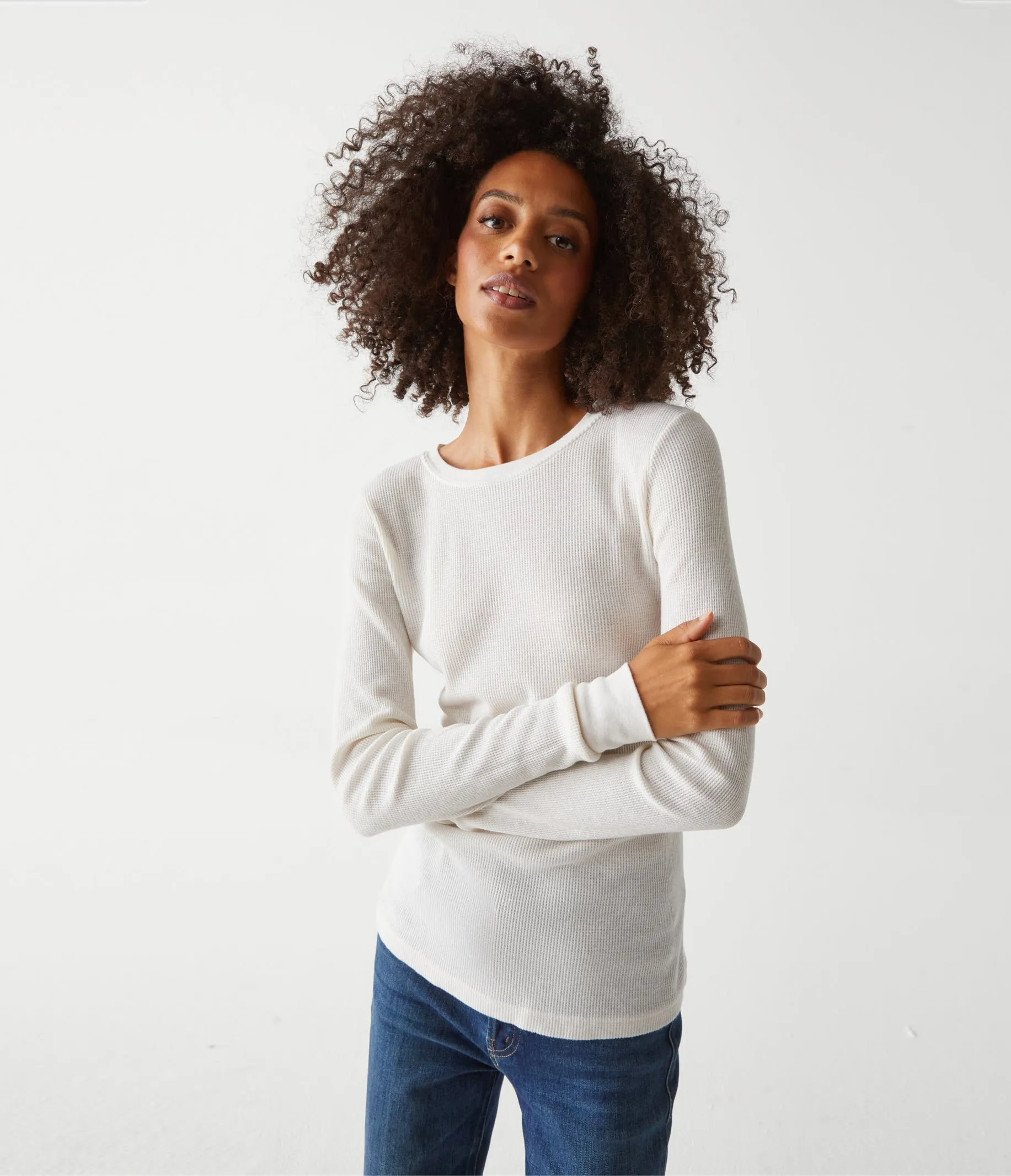 Juliet Thermal Tee sold by Michael Stars product image thumbnail 5