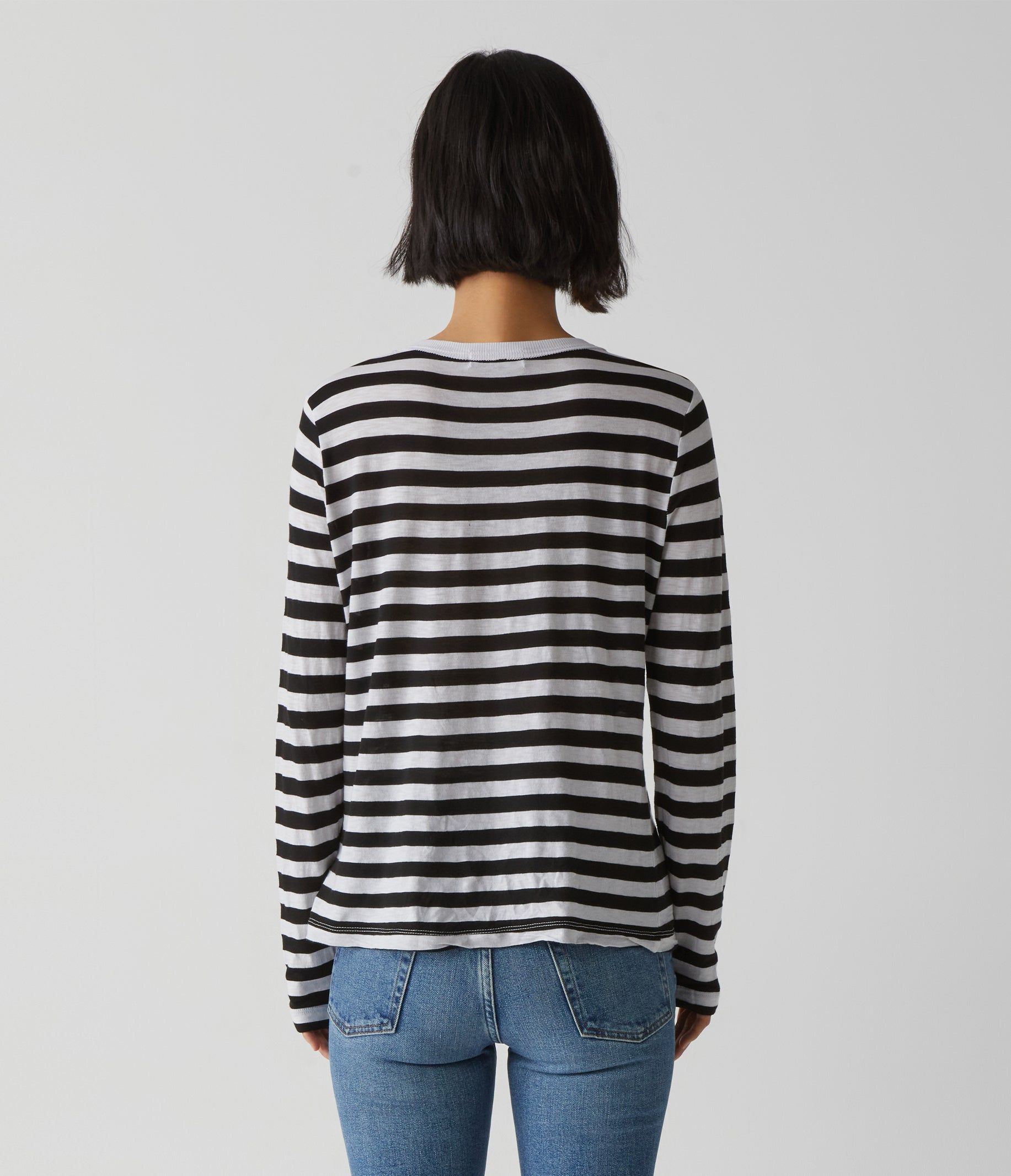 Dani Striped Tee sold by Michael Stars product image thumbnail 4