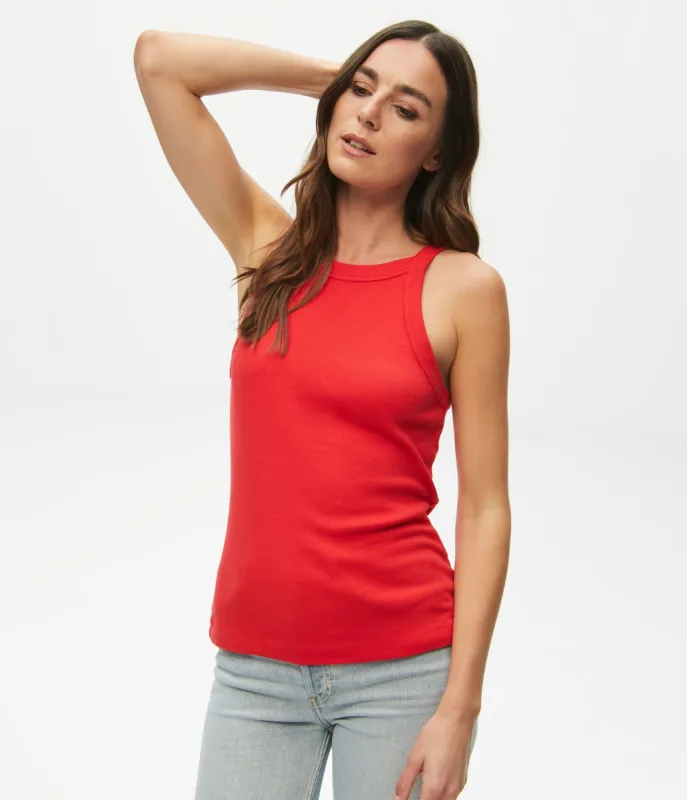 Aria Halter Tank sold by Michael Stars