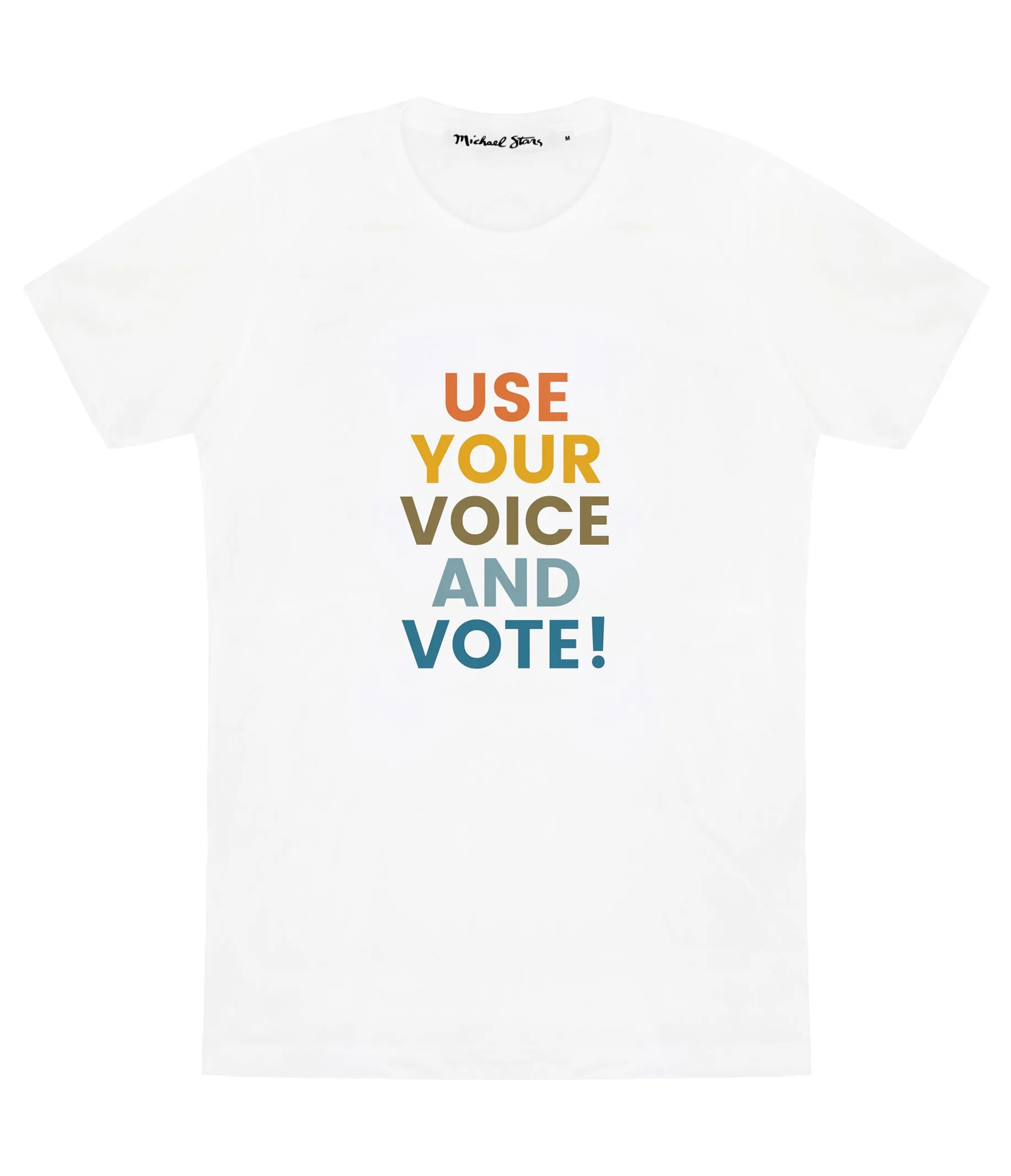 Vote Tee sold by Michael Stars product image thumbnail 2
