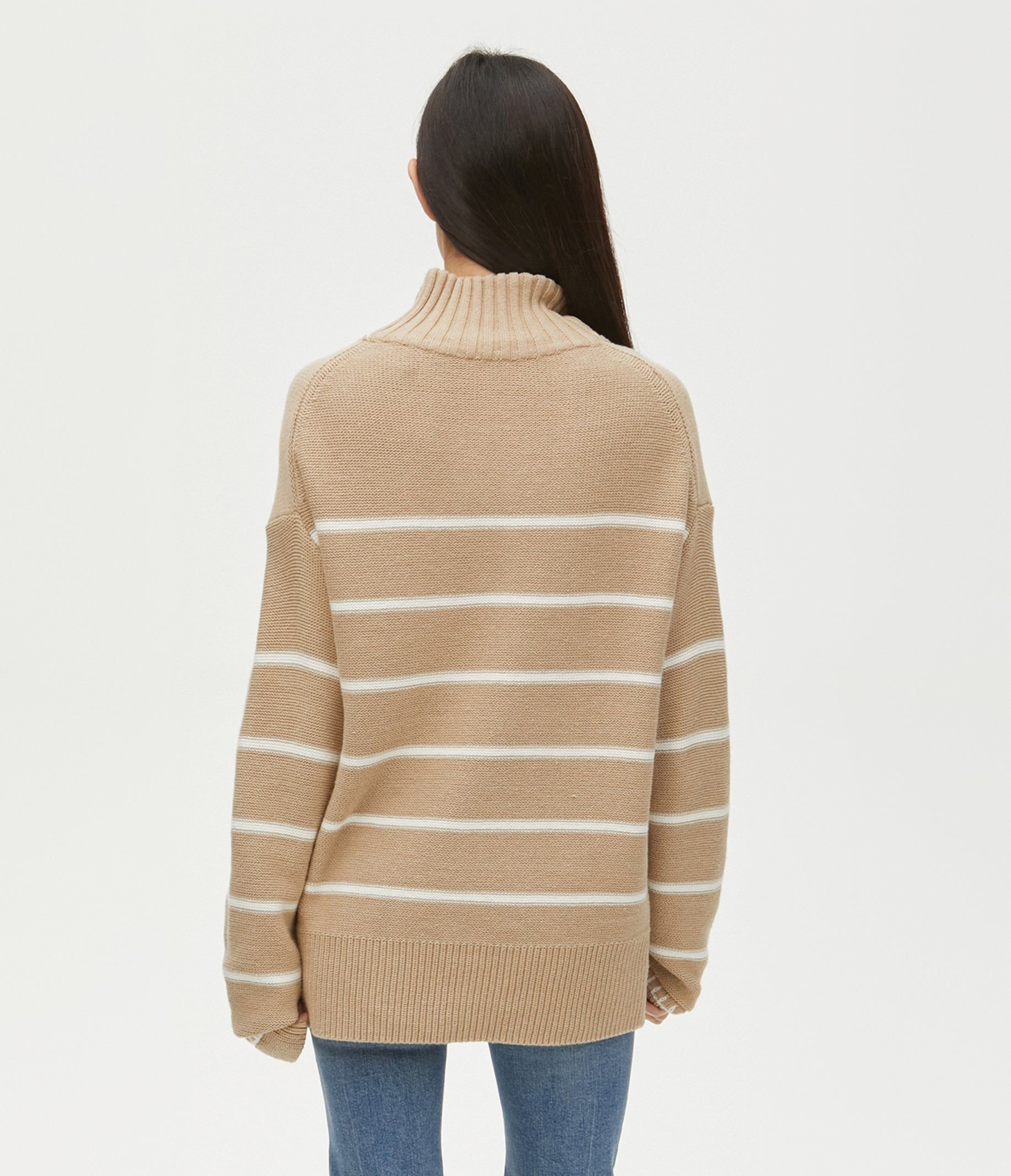 Emelie Half Zip Sweater sold by Michael Stars product image thumbnail 4