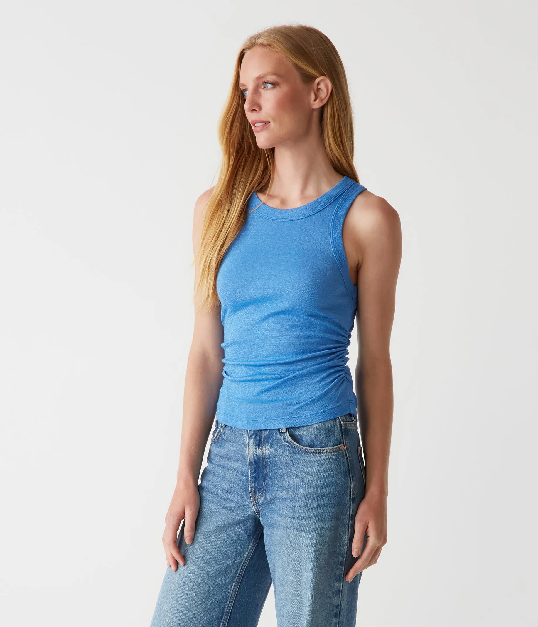 Ella Shine Tank sold by Michael Stars product image thumbnail 3