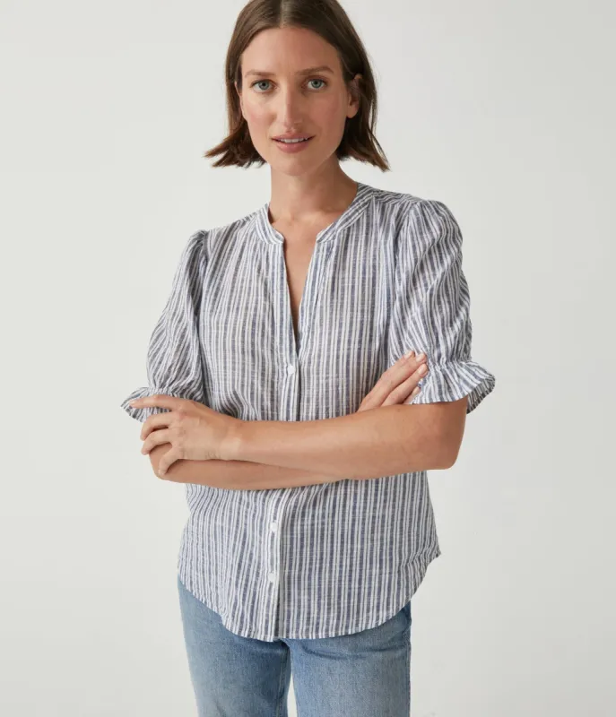 Alessa Button Down Blouse sold by Michael Stars