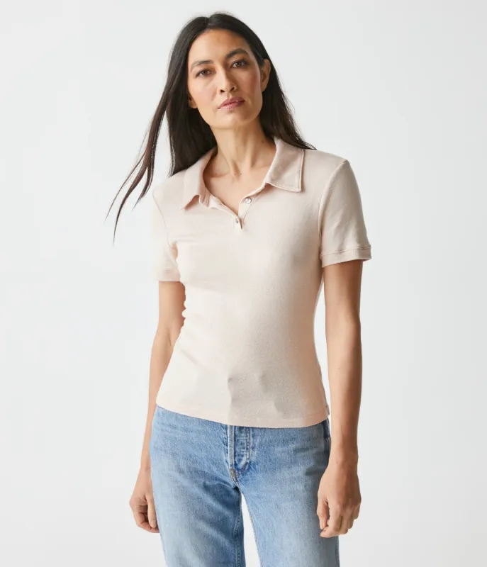 Guenevere Shine Polo sold by Michael Stars