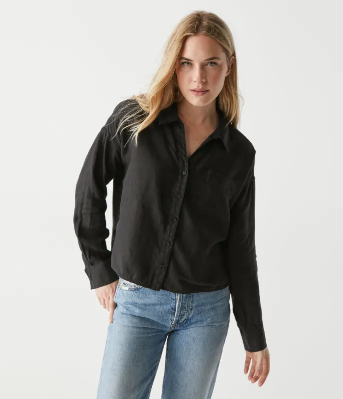 Gracie Linen Shirt sold by Michael Stars